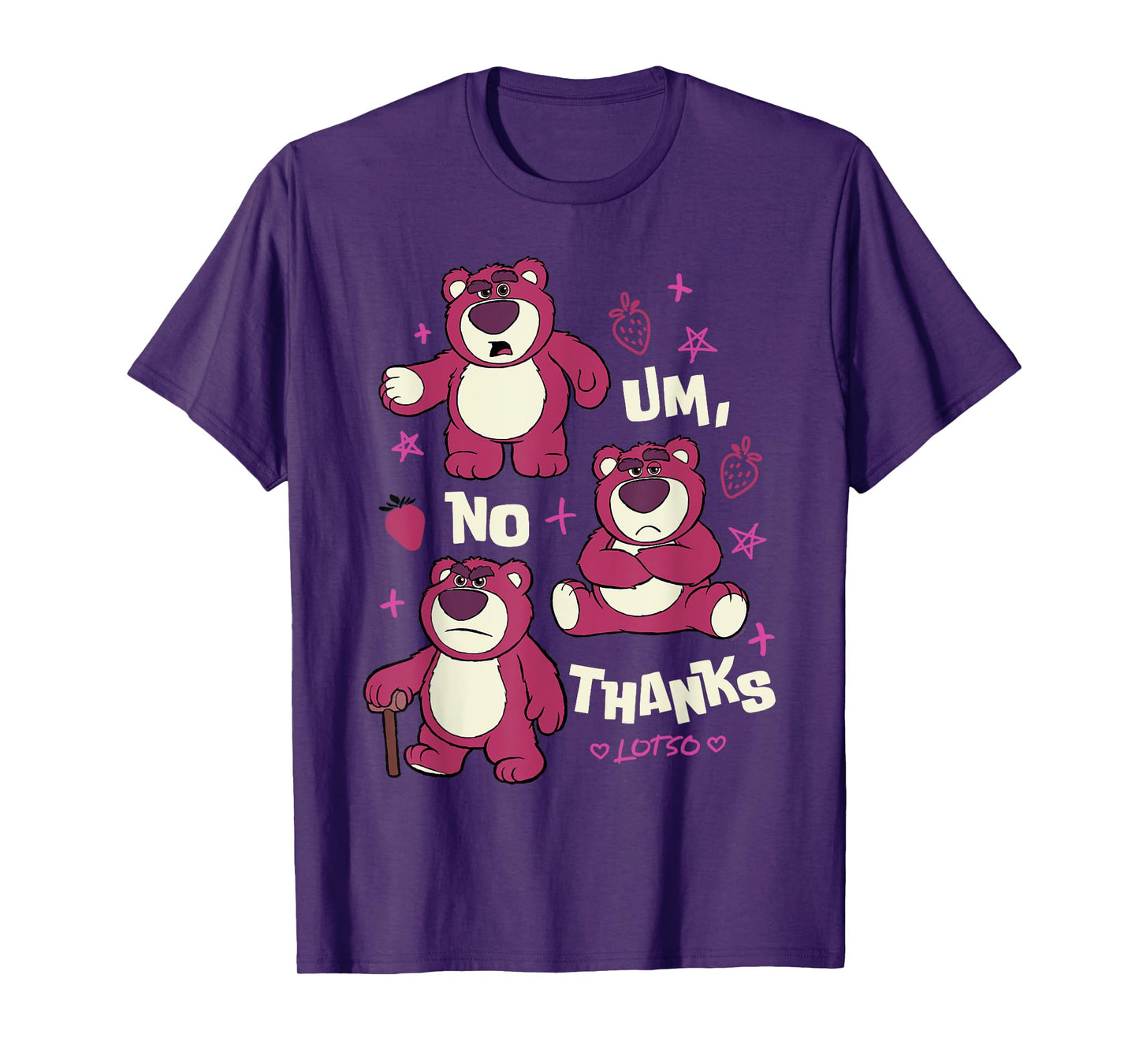 Disney and Pixar's Toy Story Lotso "Um, No Thanks" Signature T-Shirt