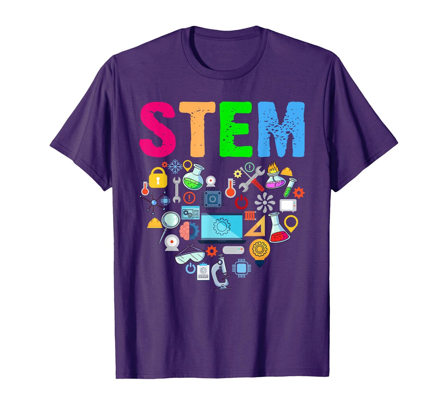 STEM Science Technology Engineering Math Teacher T-Shirt