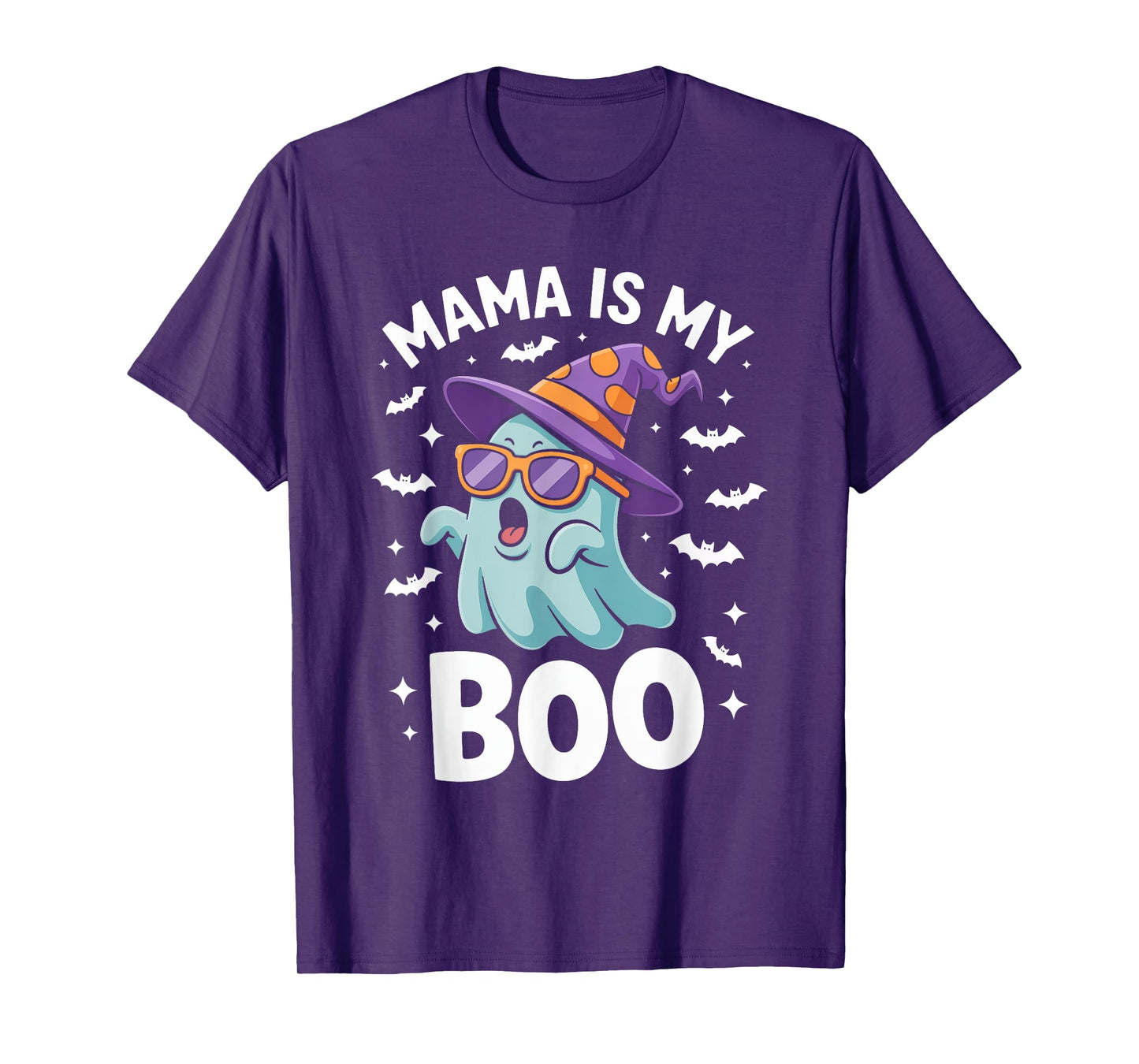 Groovy Mama Is My Boo Halloween Toddler Boys Girls Kids T-Shirt