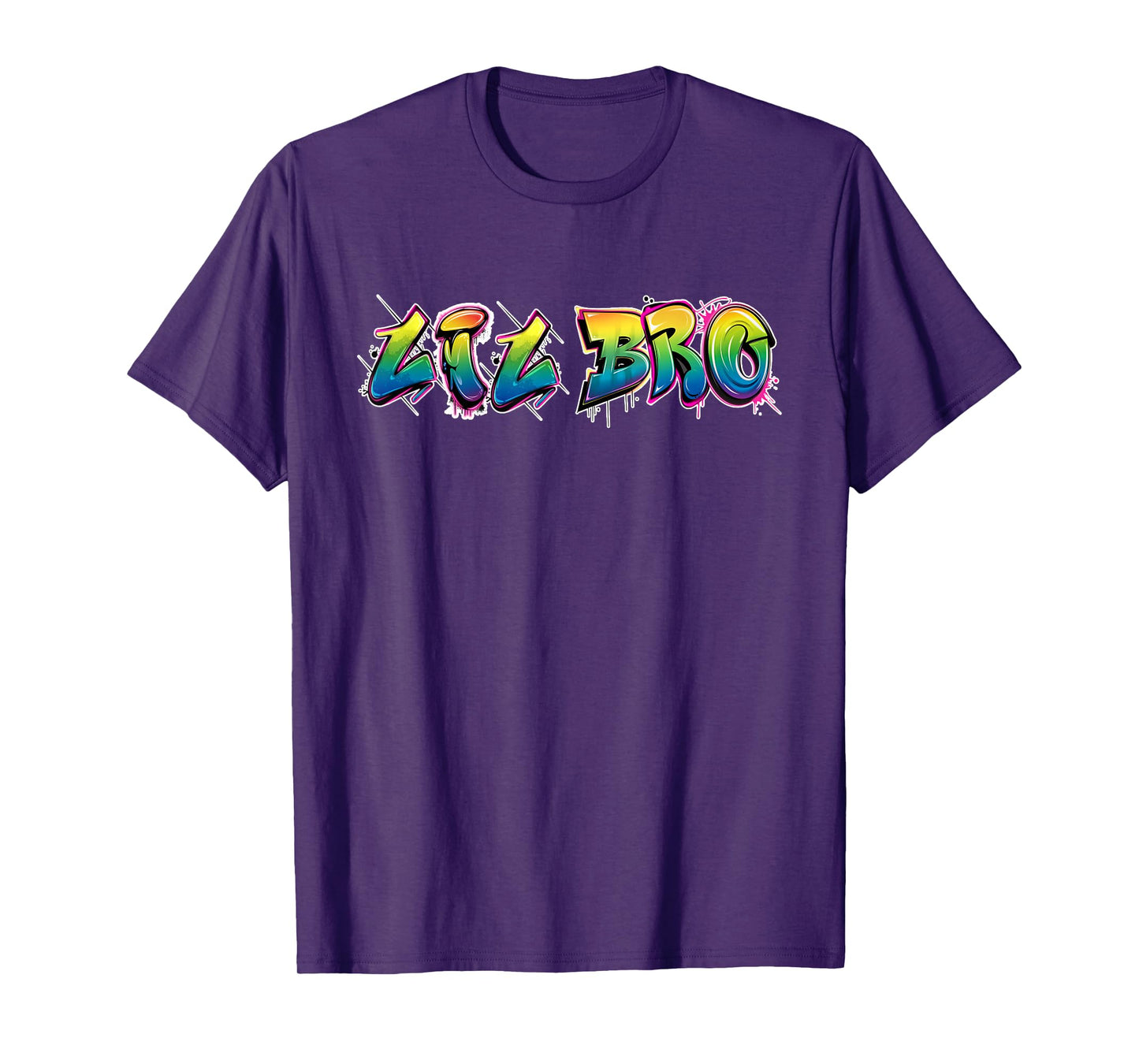 Airbrush Graffiti Brother Lil Bro Street Artist T-Shirt