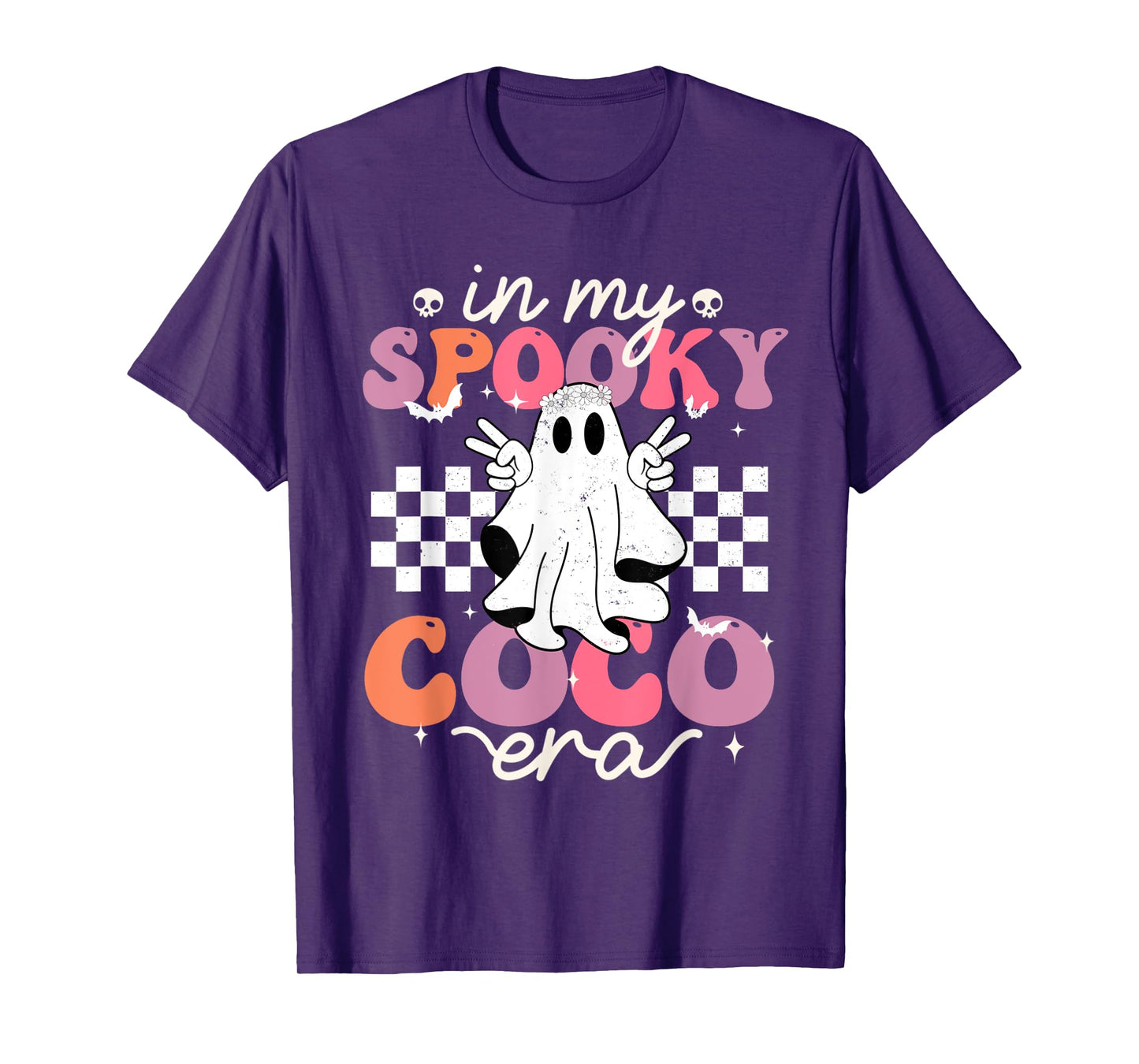 In My Spooky Coco Era Halloween Groovy Witchy Spooky T-Shirt