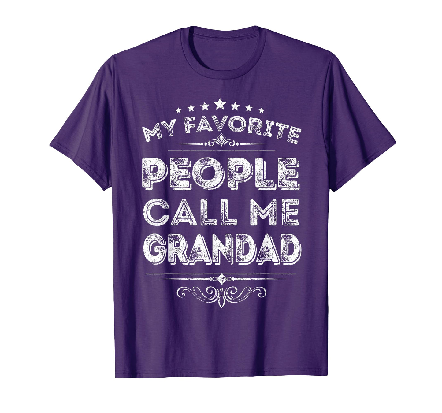 My Favorite People Call Me Grandad Funny Fathers Day T-Shirt