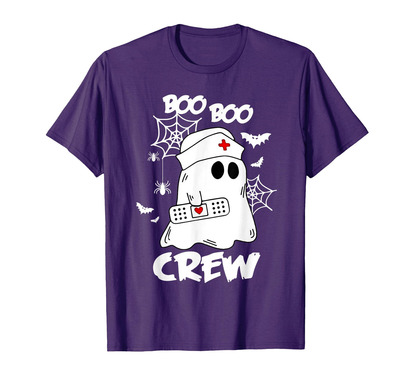 Boo Boo Crew Halloween Nursing Medical Ghost T-Shirt
