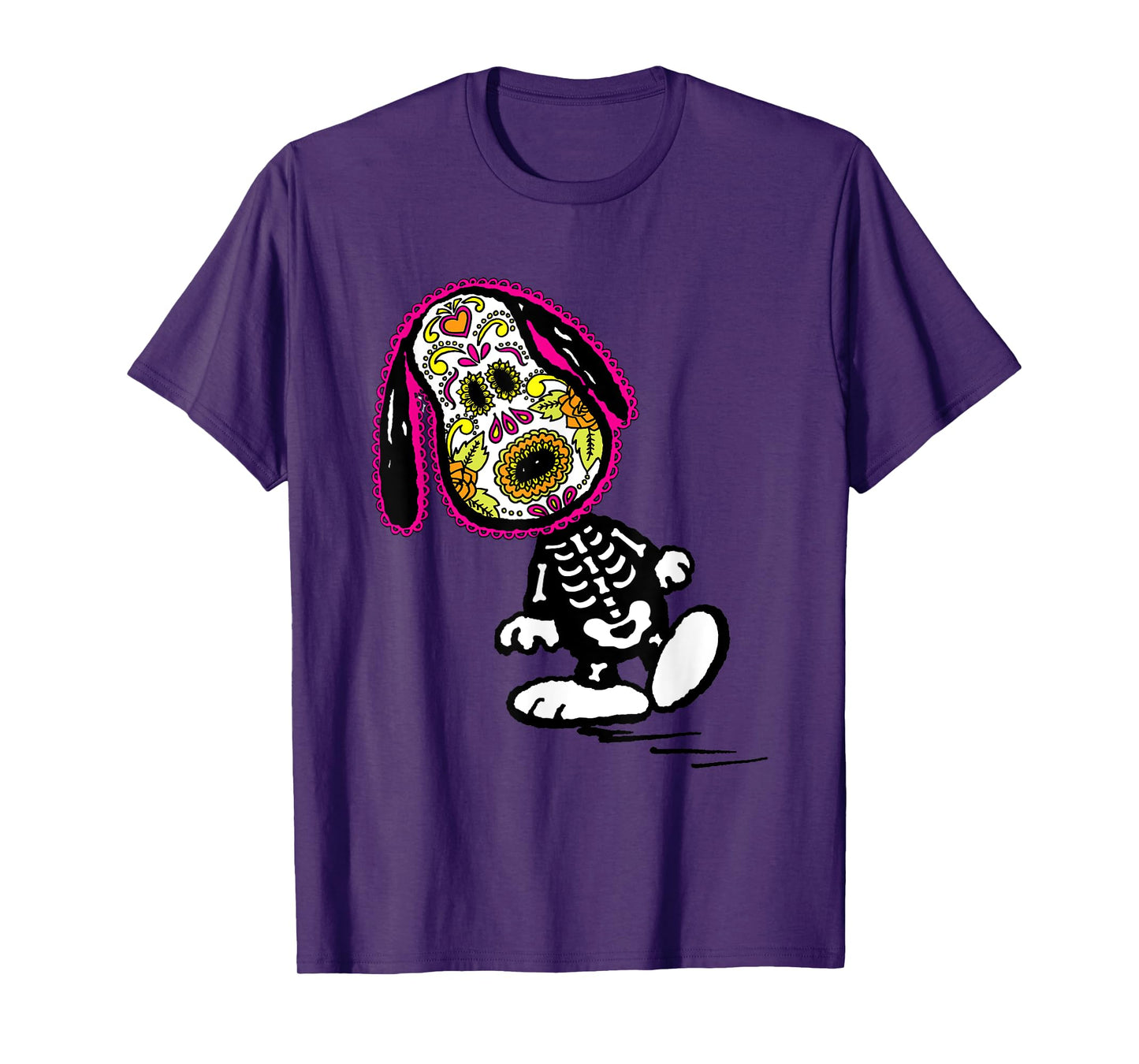 Peanuts Cinco De Mayo Skeleton Snoopy T-Shirt