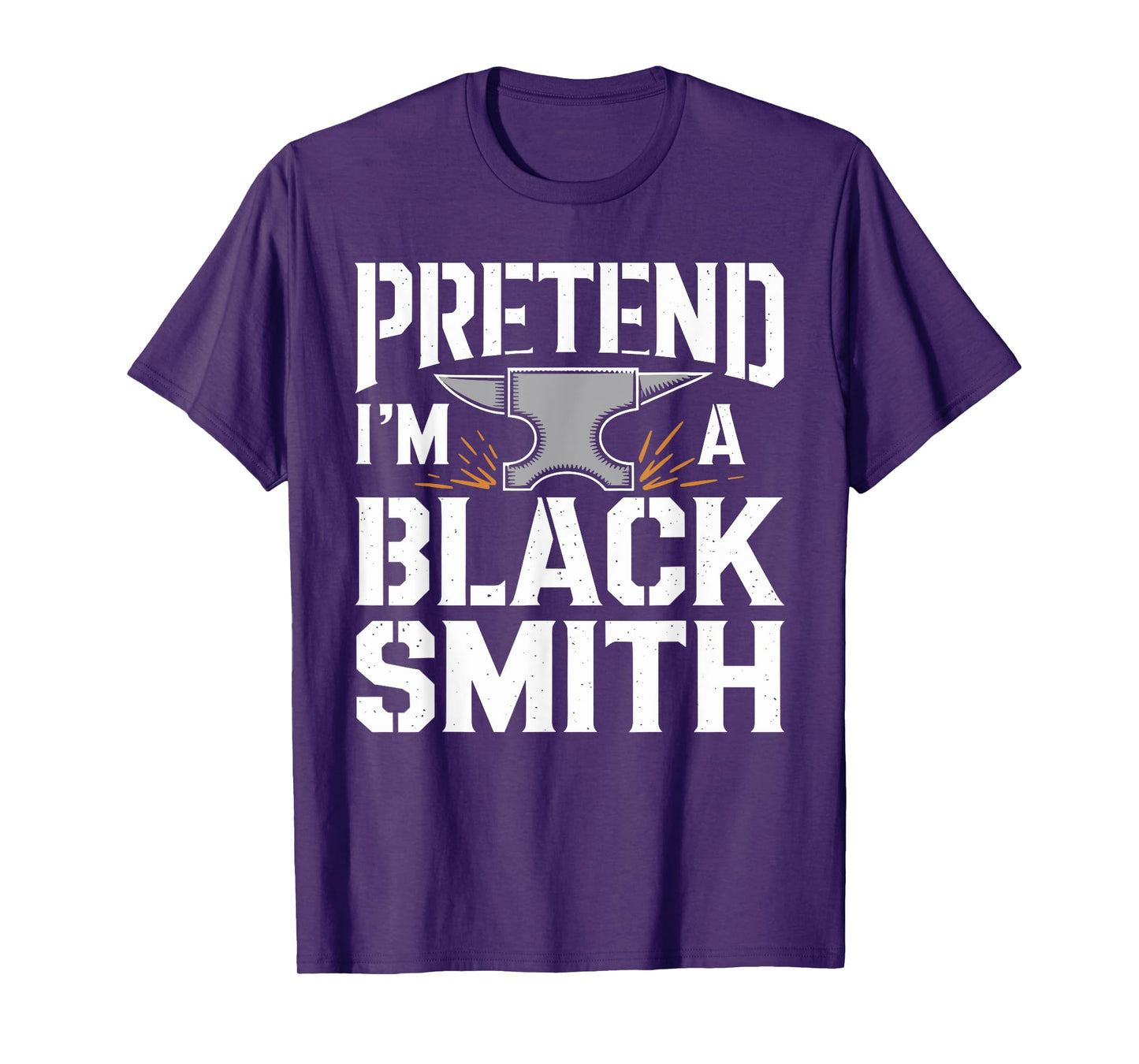 Pretend I'm A BLACKSMITH T-Shirt Halloween Costume T-Shirt