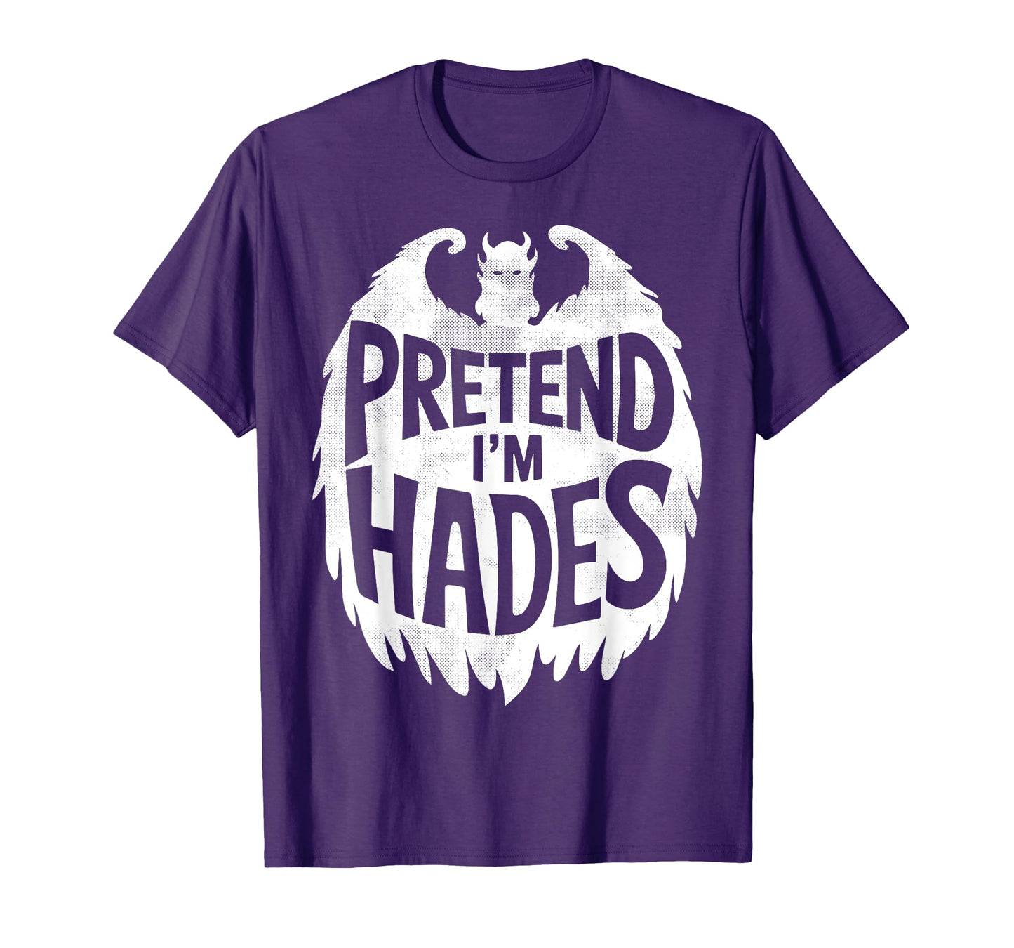Funny Group Easy Adult Halloween Costumes Pretend I'm Hades T-Shirt
