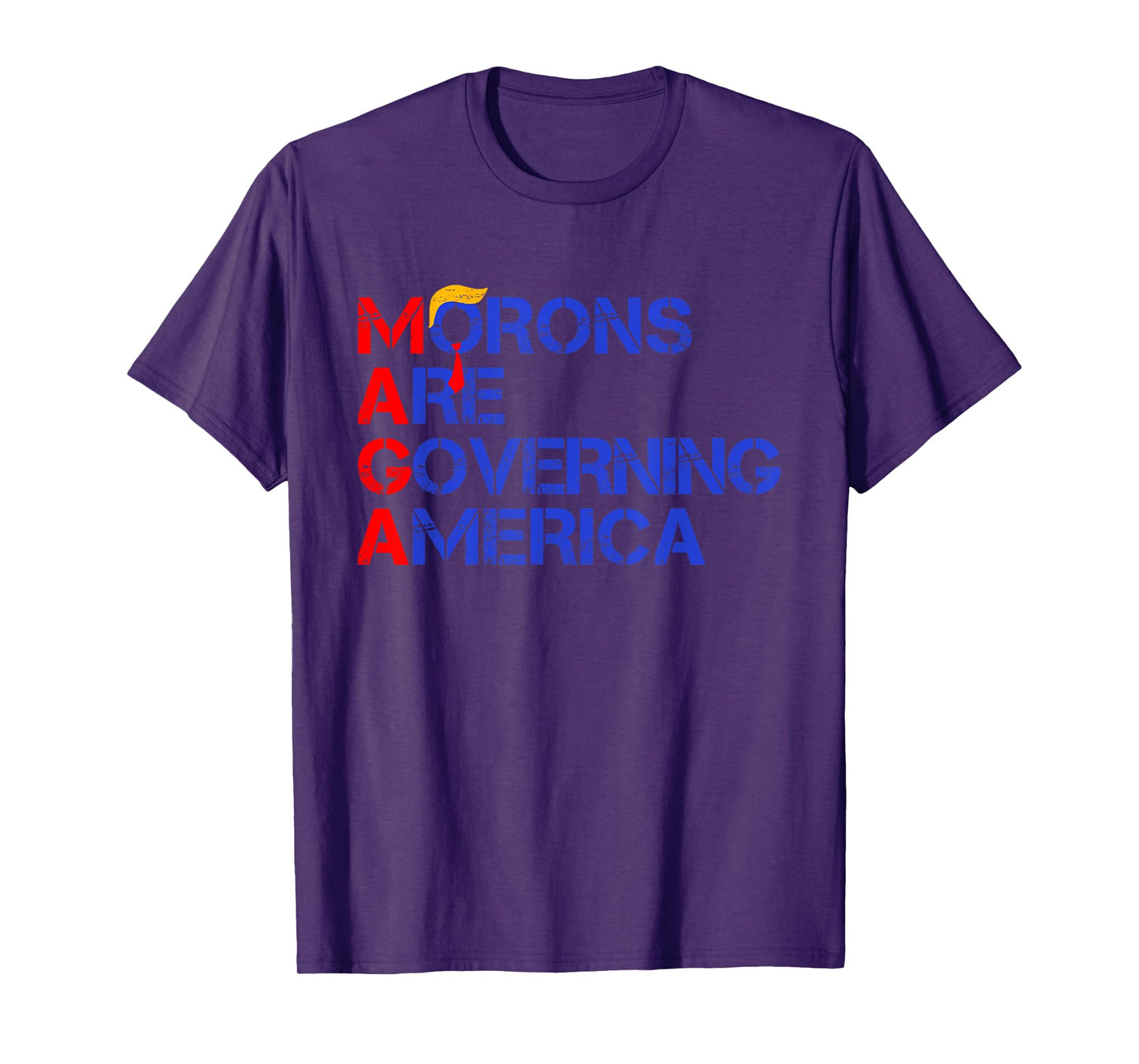 Morons Are Governing America Funny Trump 2024 T-Shirt
