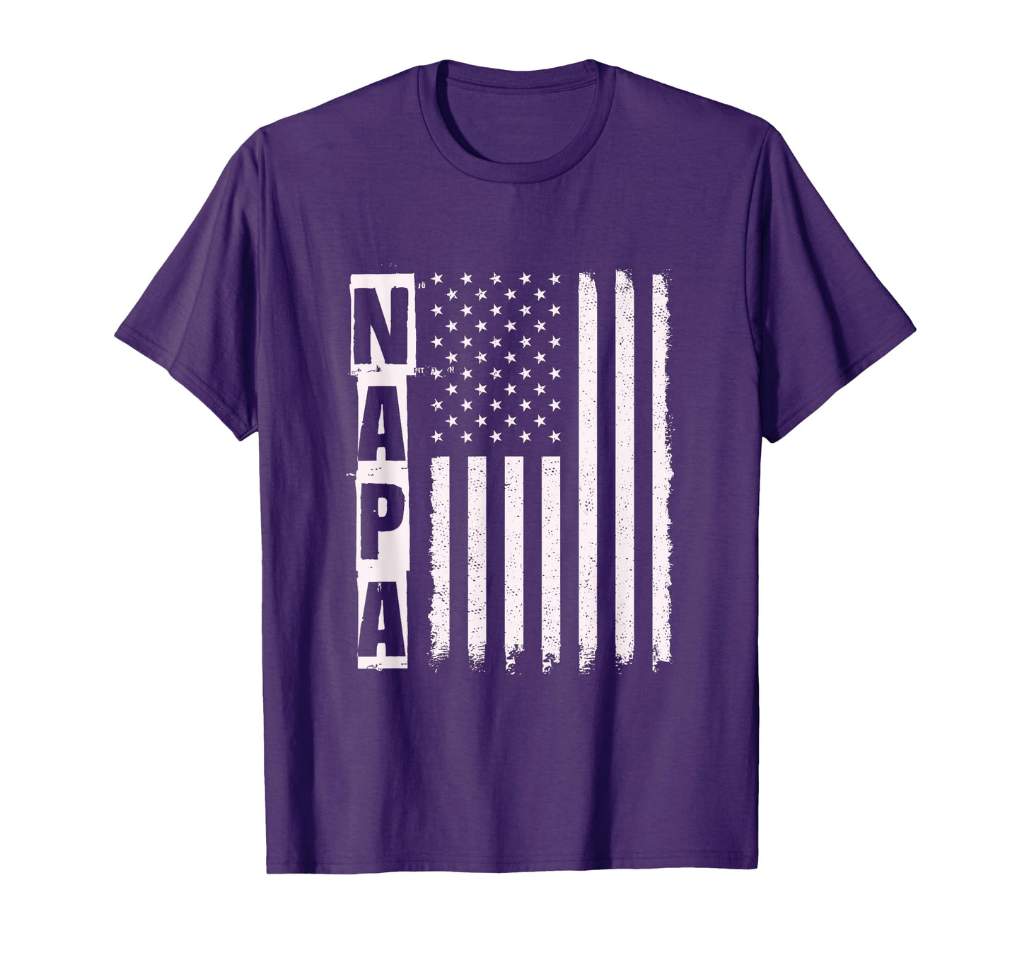 Napa Father's Day American Flag 4th of July T-Shirt