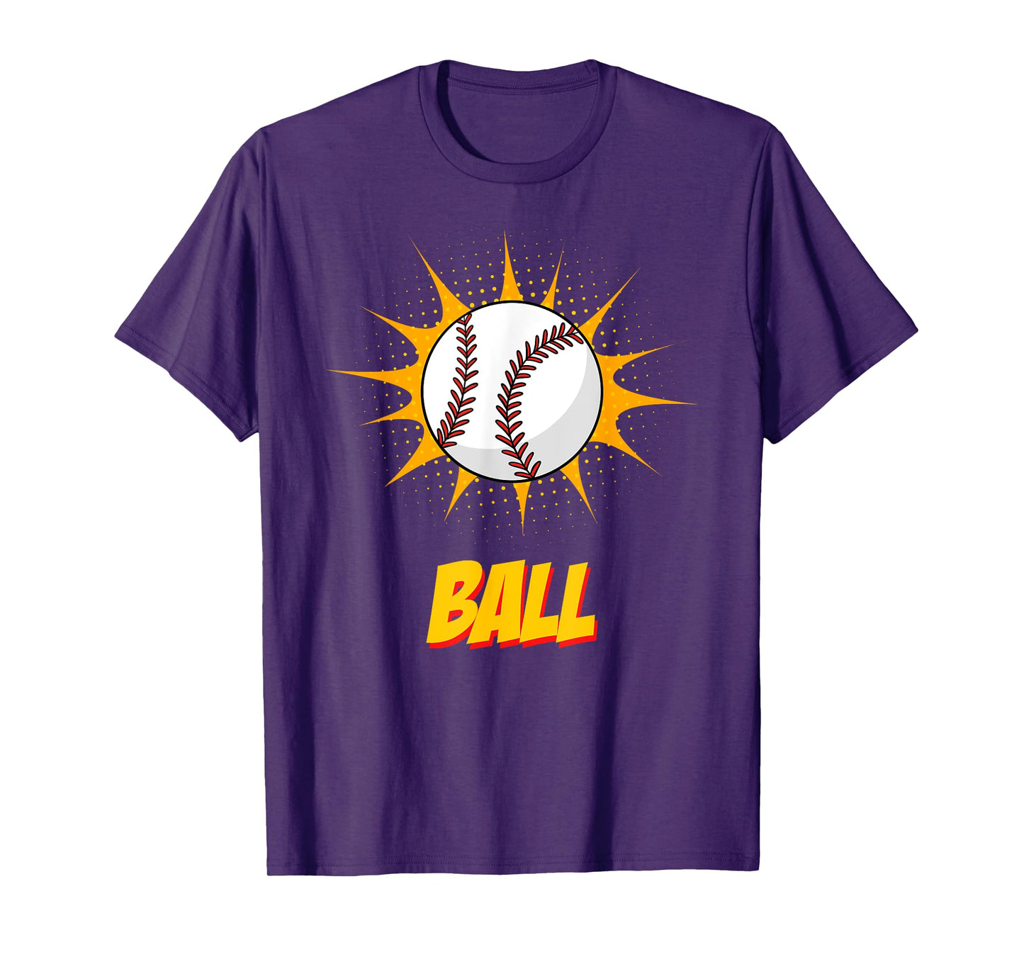 Bat And Ball Matching Couple Halloween Baseball Best Friends T-Shirt