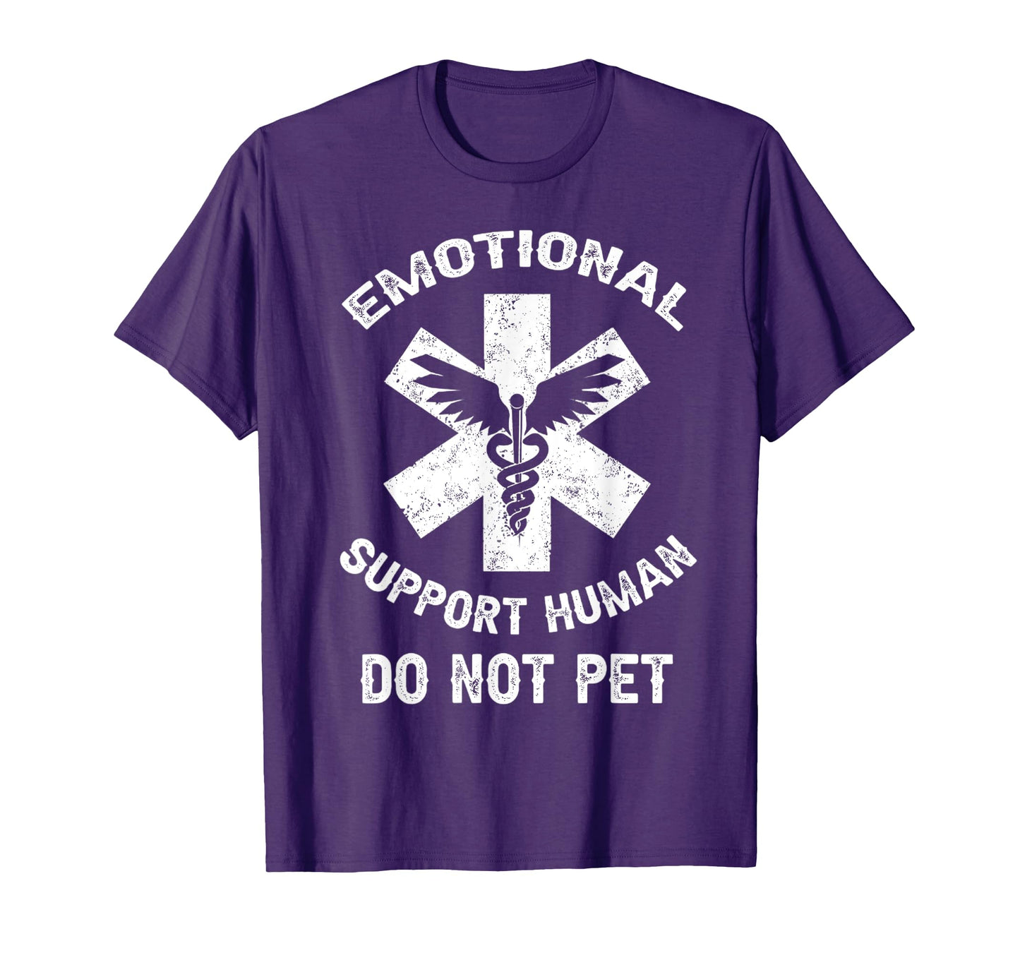 Funny Emotional Support Human Do Not Pet T-Shirt
