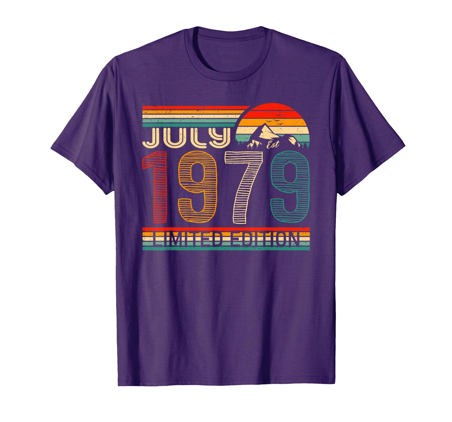 July 1979 Limited Edition Classic 1979 Year Vintage Birthday T-Shirt