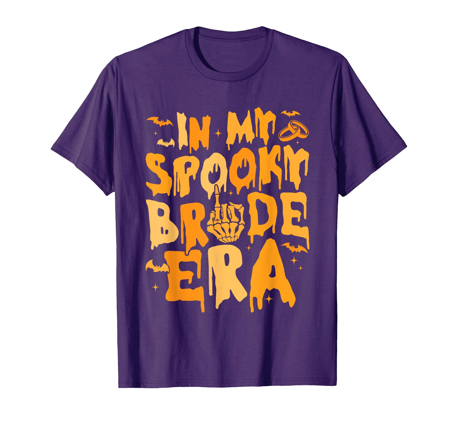 Funny In My Spooky Bride Era Halloween Wedding Spooky Season T-Shirt