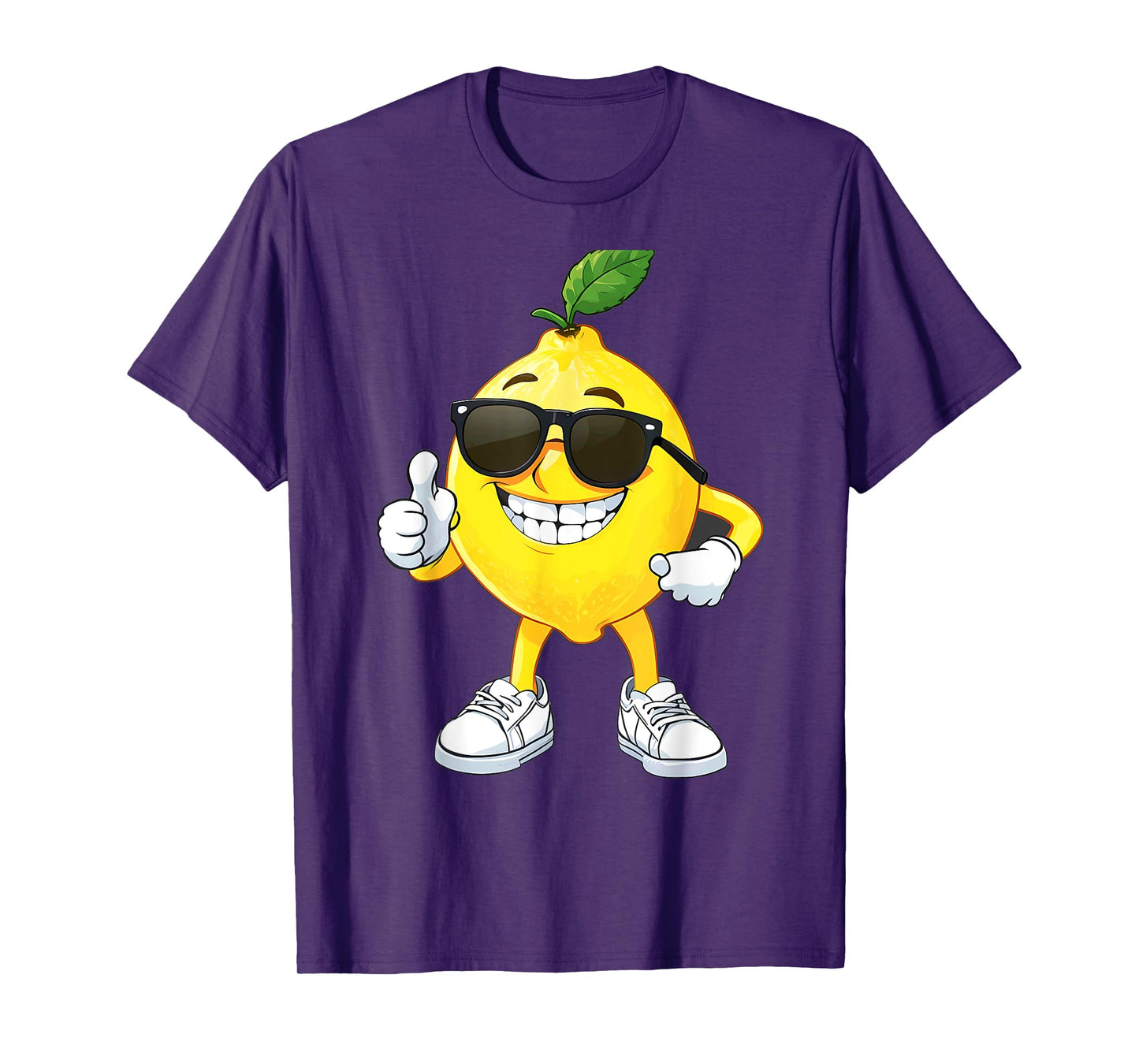 Happy Lemon Wearing Sunglasses Halloween Costume T-Shirt