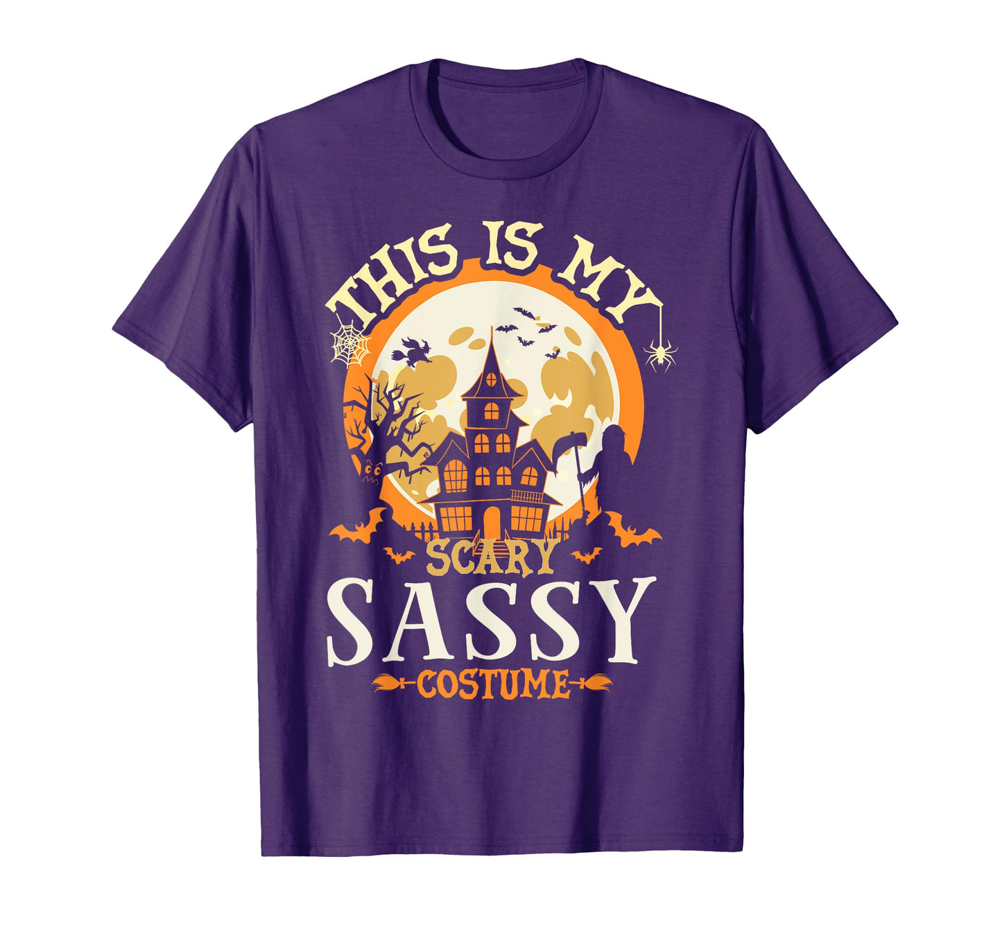 Matching My Scary Sassy Halloween Costume T-Shirt