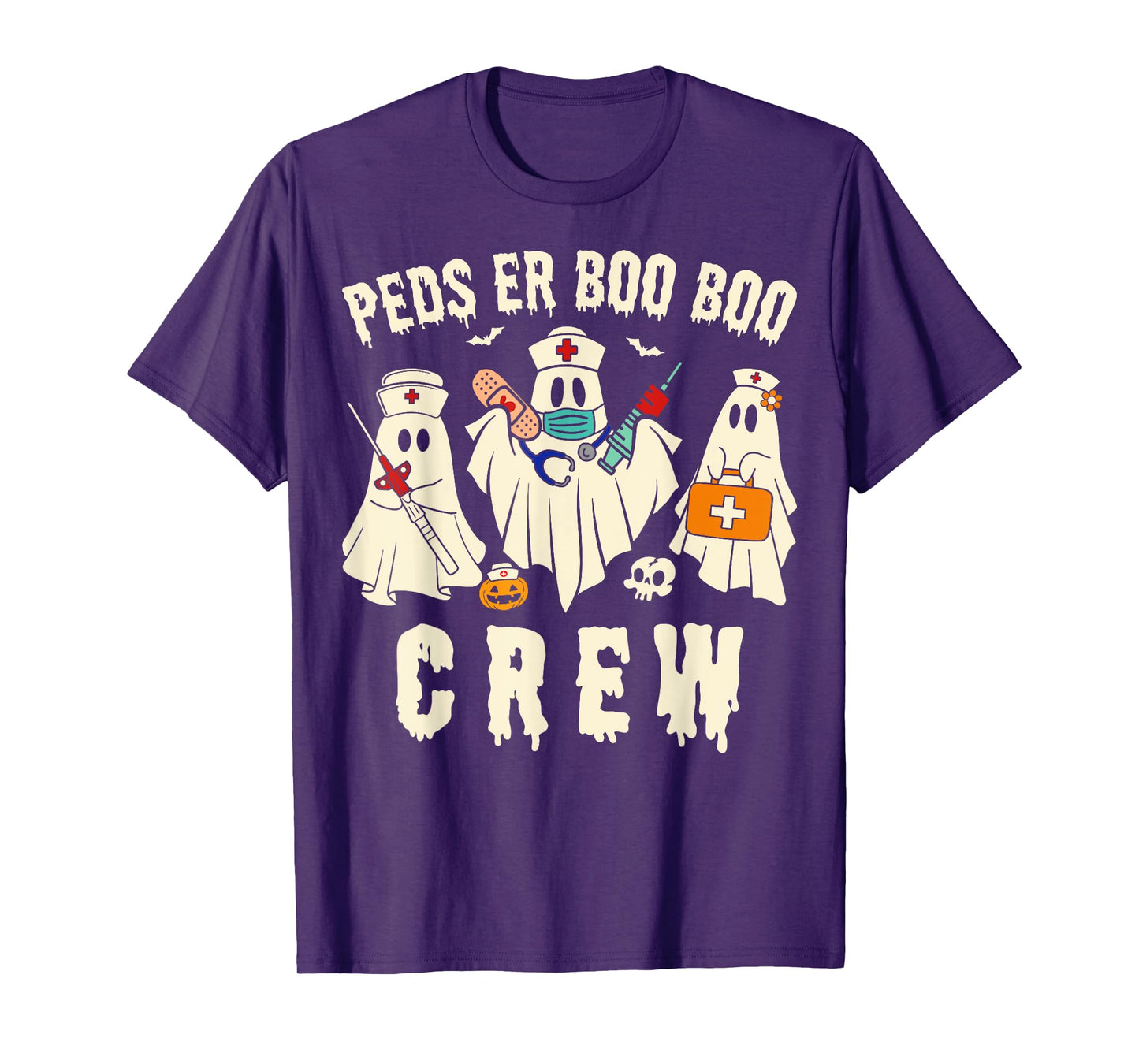 PEDS Emergency Department Halloween RN ER Pediatric ED Nurse T-Shirt