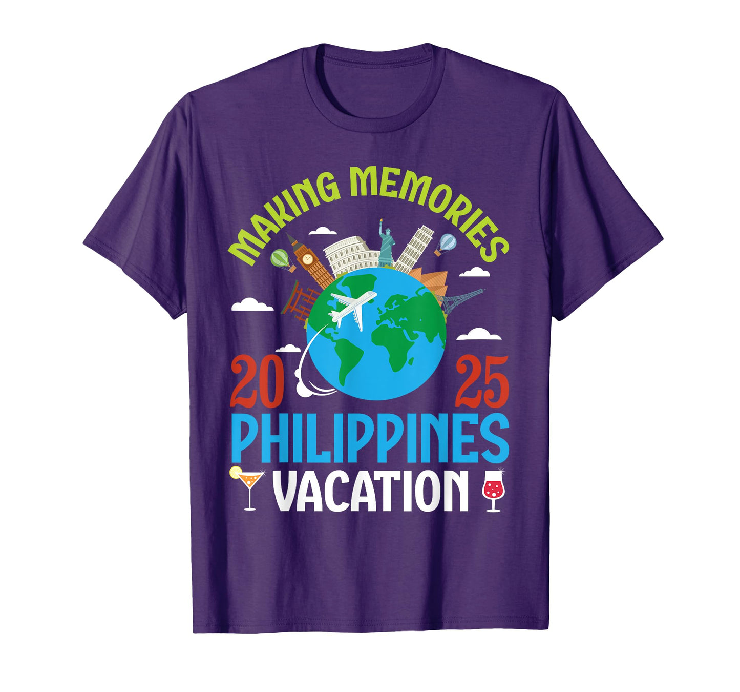 Making Memories In Philippines Vacation 2025 Travel Family T-Shirt
