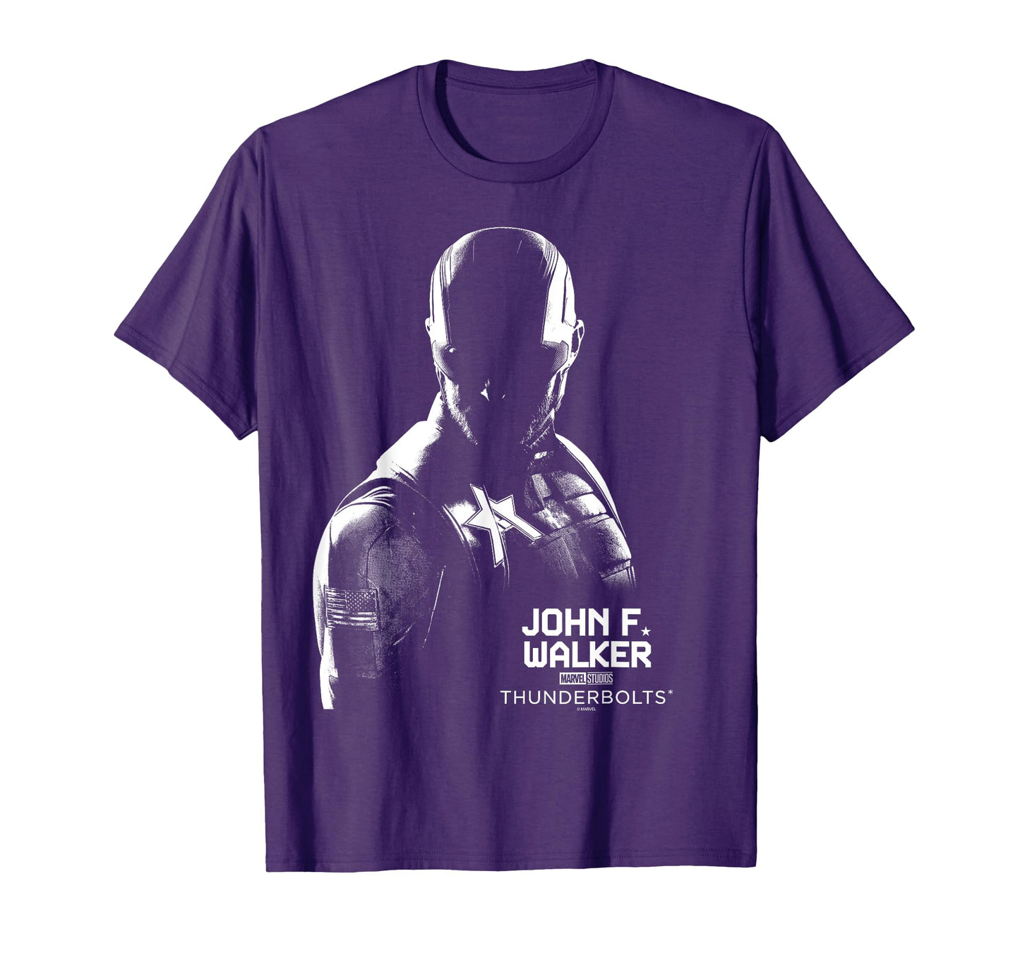 Marvel's Thunderbolts - John F Walker Silhouette T-Shirt