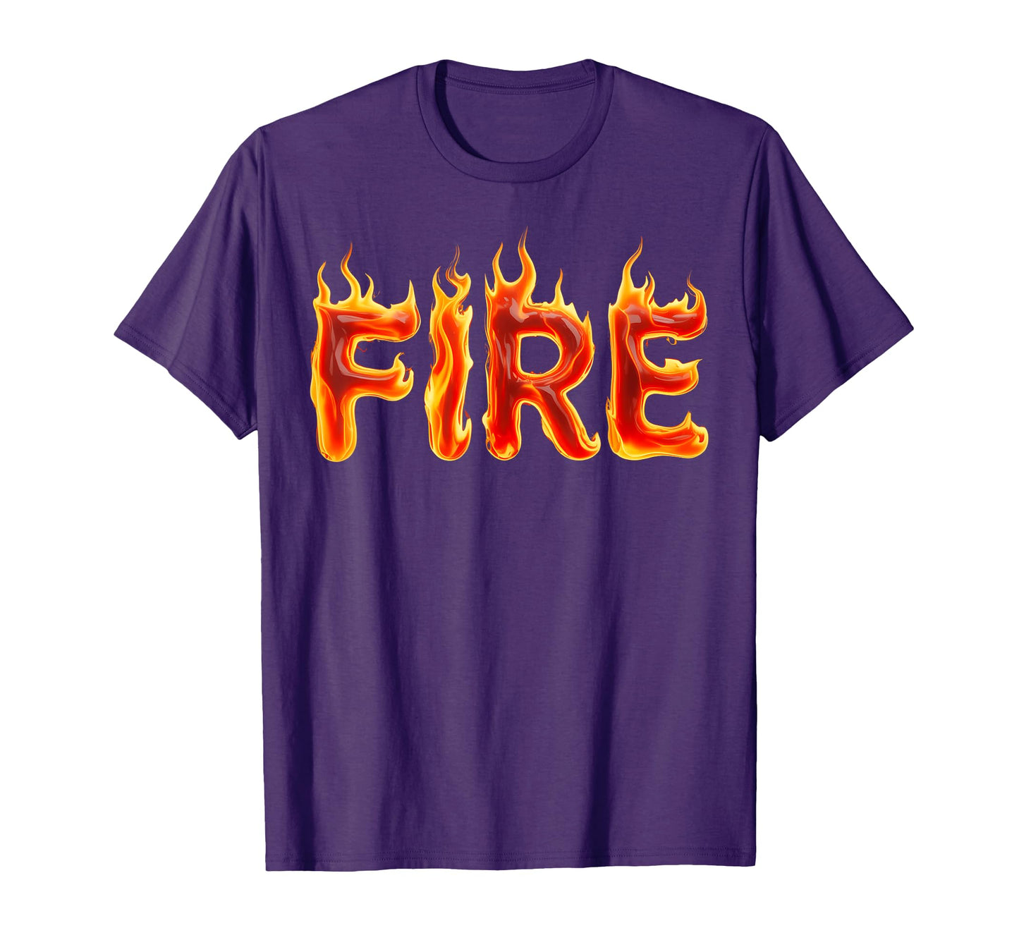 Fire And Ice Halloween Matching Couple Last Minute Costume T-Shirt