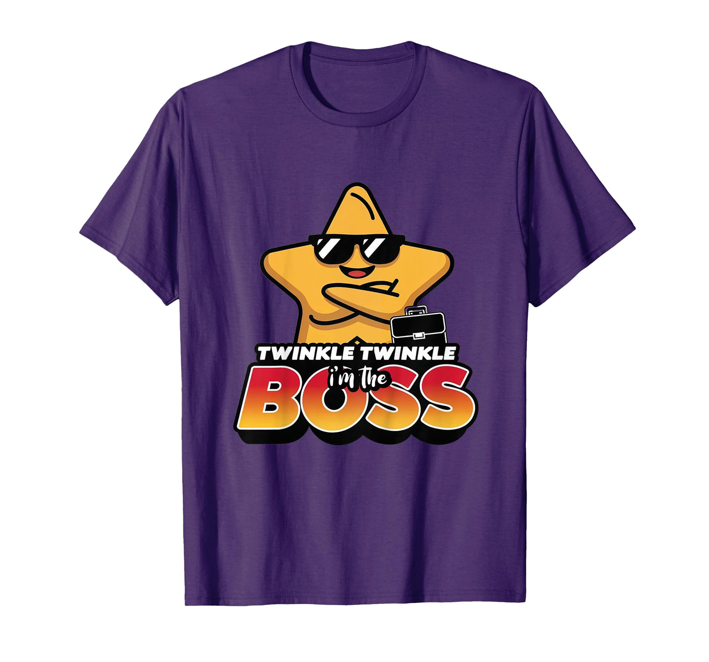 Kids Twinkle Twinkle I’m the Boss T-Shirt