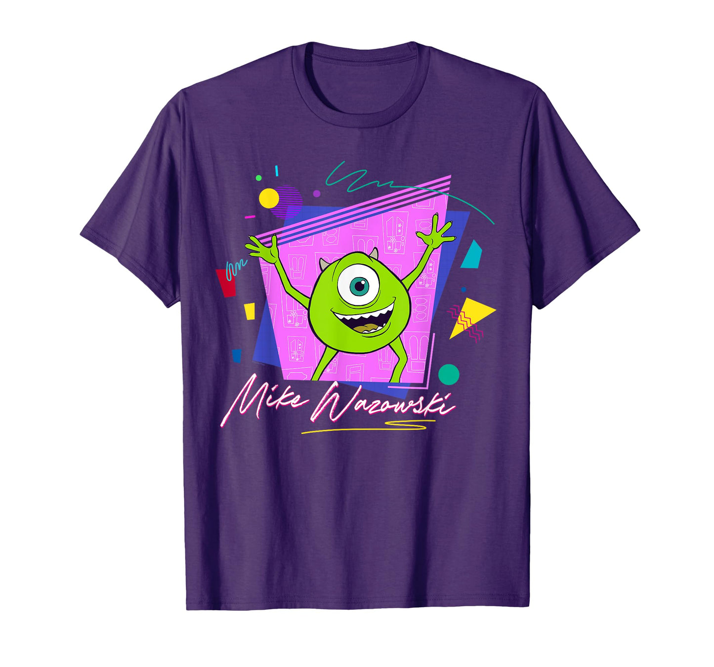 Disney & Pixar’s Monsters Inc Couples Matching Mike Wazowski T-Shirt