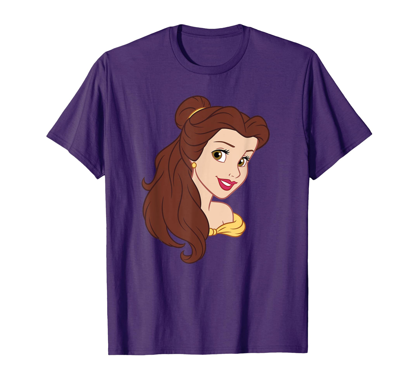 Disney Beauty and the Beast Princess Belle Big Face Costume T-Shirt