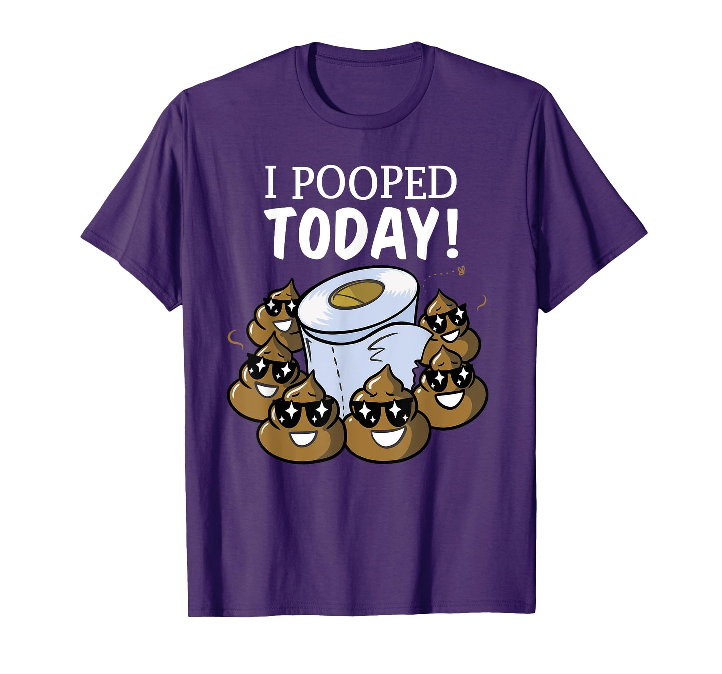 Funny I Pooped Today T Shirt - Humor This Guy Pooped Today T-Shirt