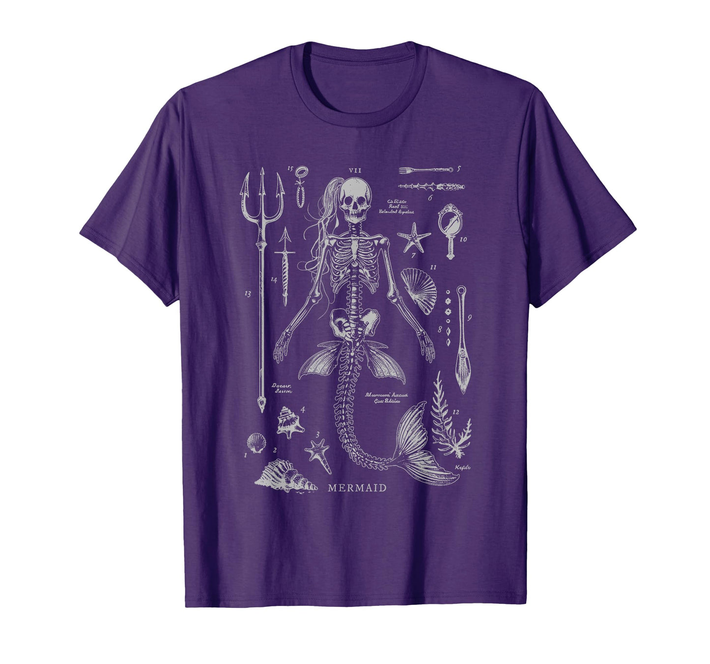 Mermaid Skeleton T-Shirt