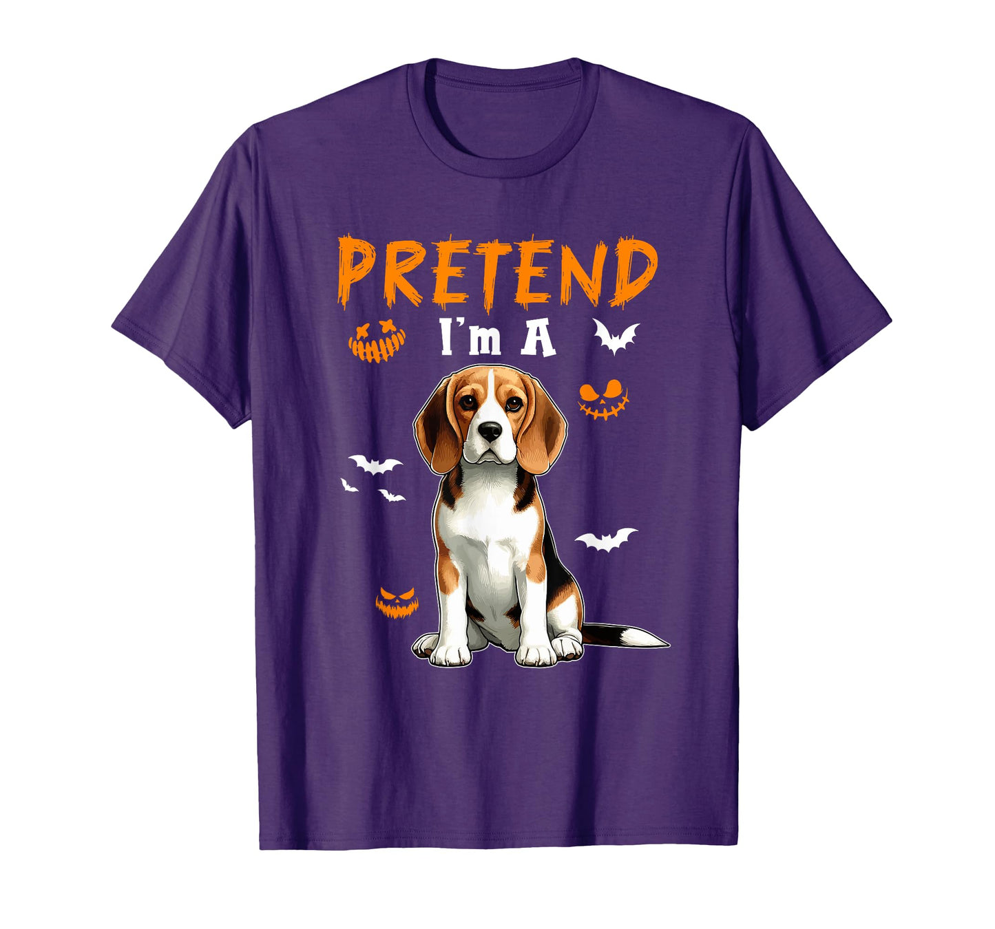 Pretend I'm A Beagle Halloween Costume Owner Kids Family T-Shirt
