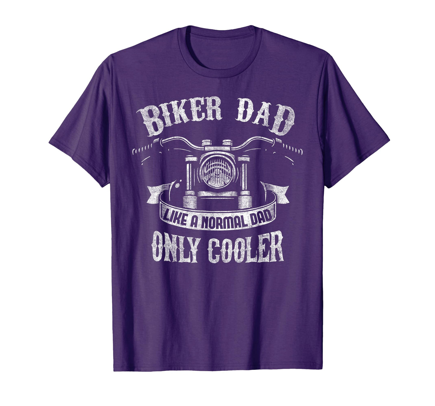 Biker Dad Motorcycle Father's Day Gift for Fathers T-Shirt