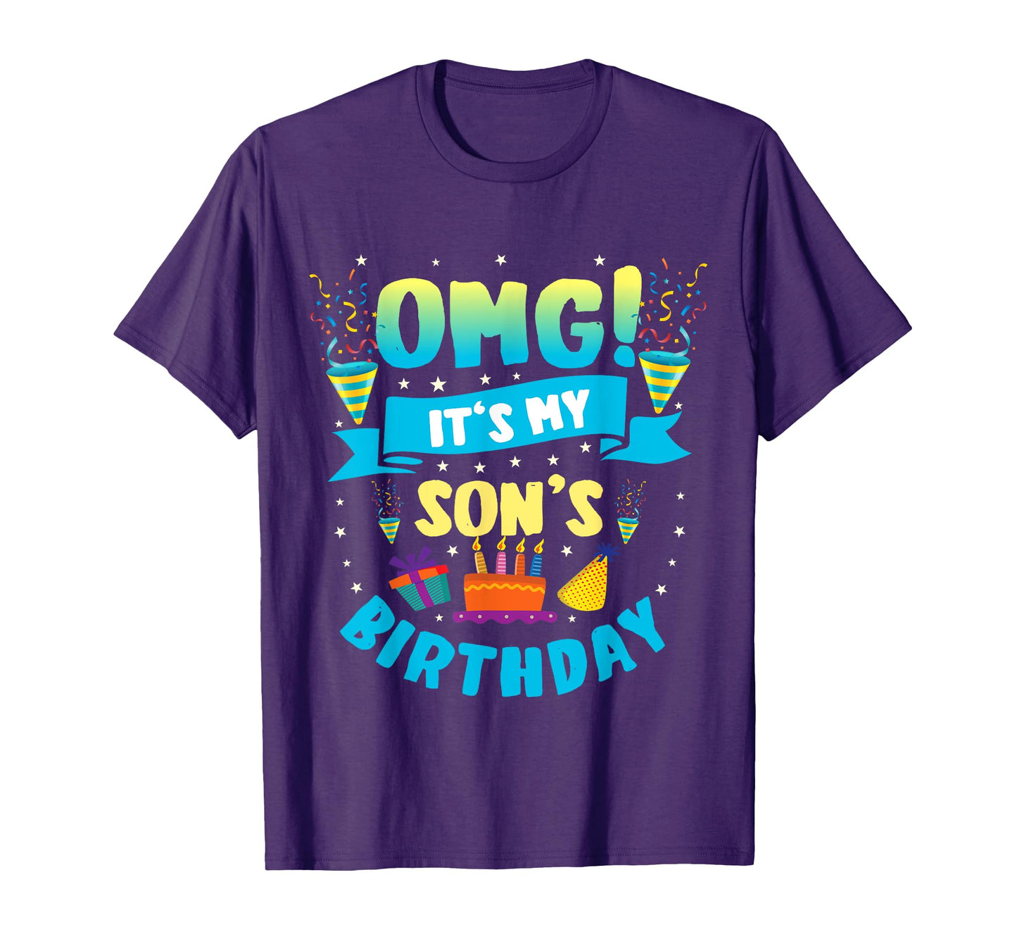 OMG It's My Son Birthday T-Shirt