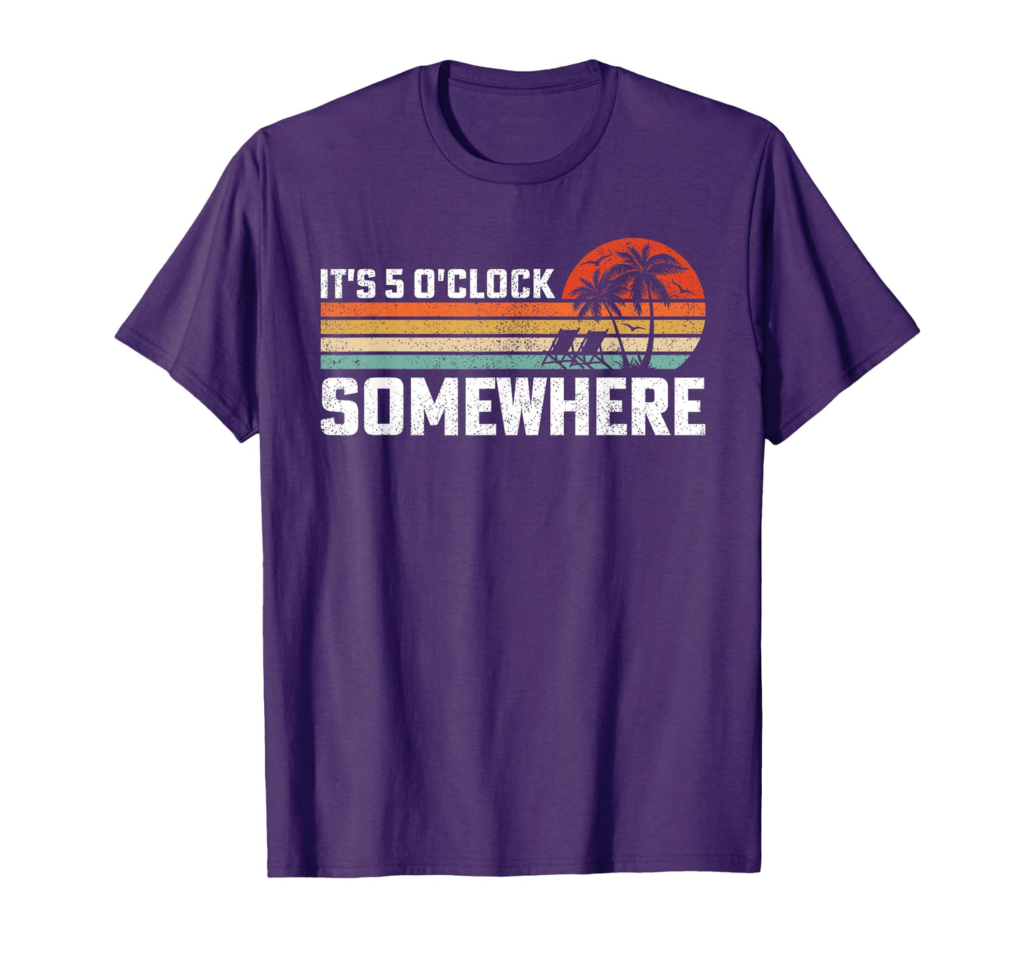 Vintage It's 5 O'clock Somewhere T-Shirt