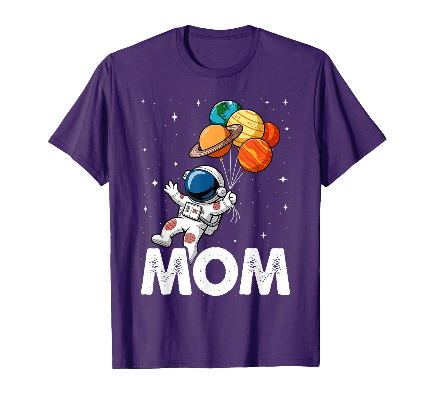Mom Space Theme T-Shirt