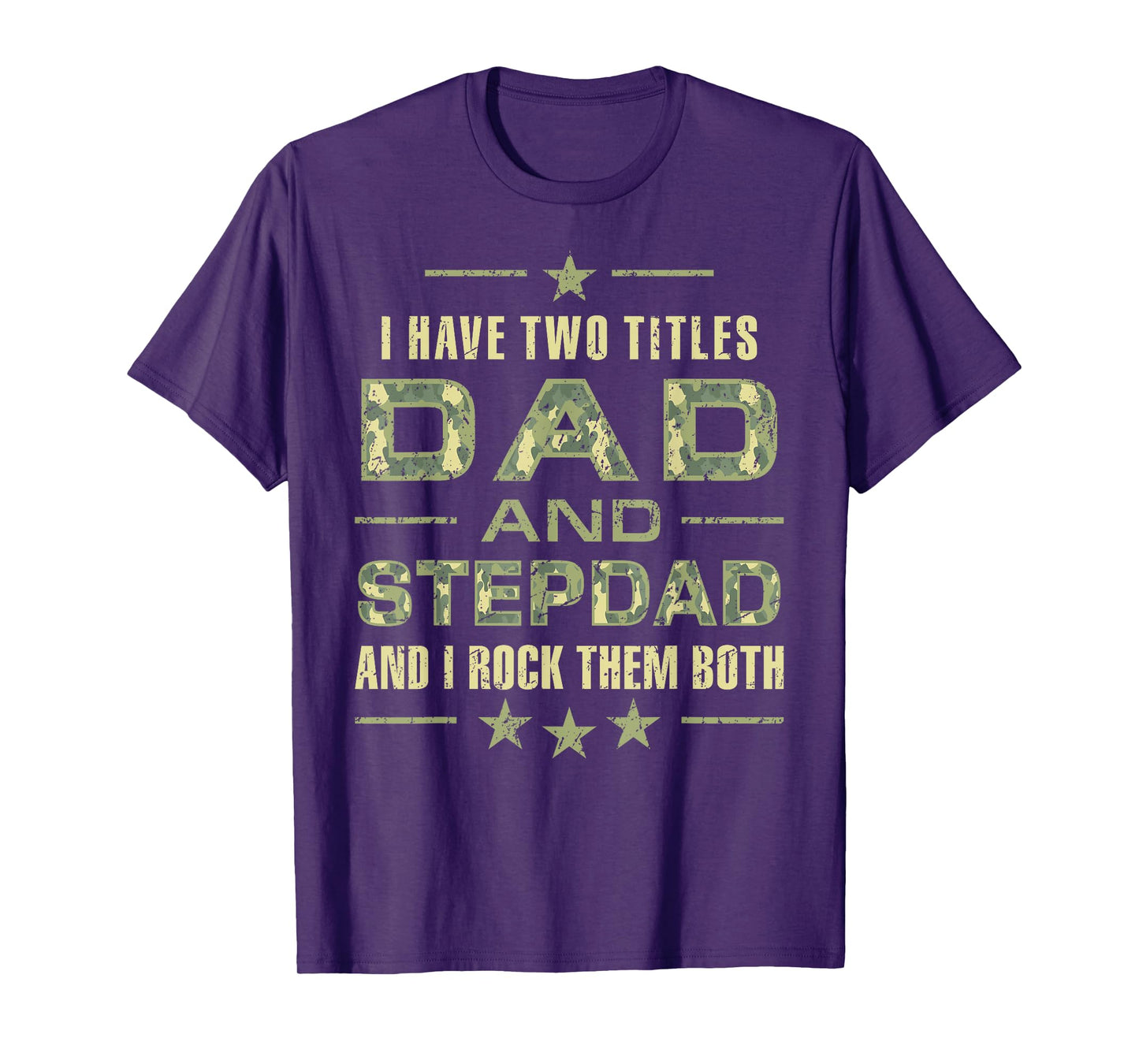 Best Dad and Stepdad Funny Christmas From Wife For Husband T-Shirt