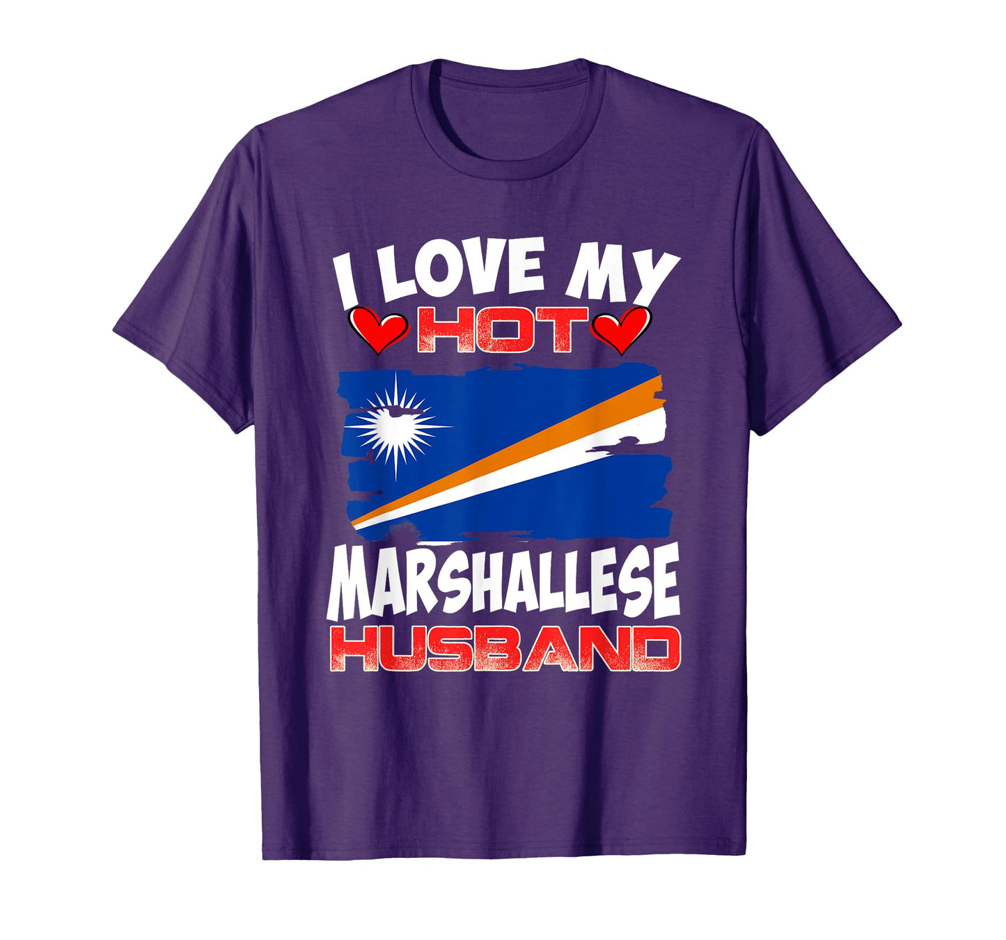 Marshall Islands I Love My Hot Marshallese Husband T-Shirt
