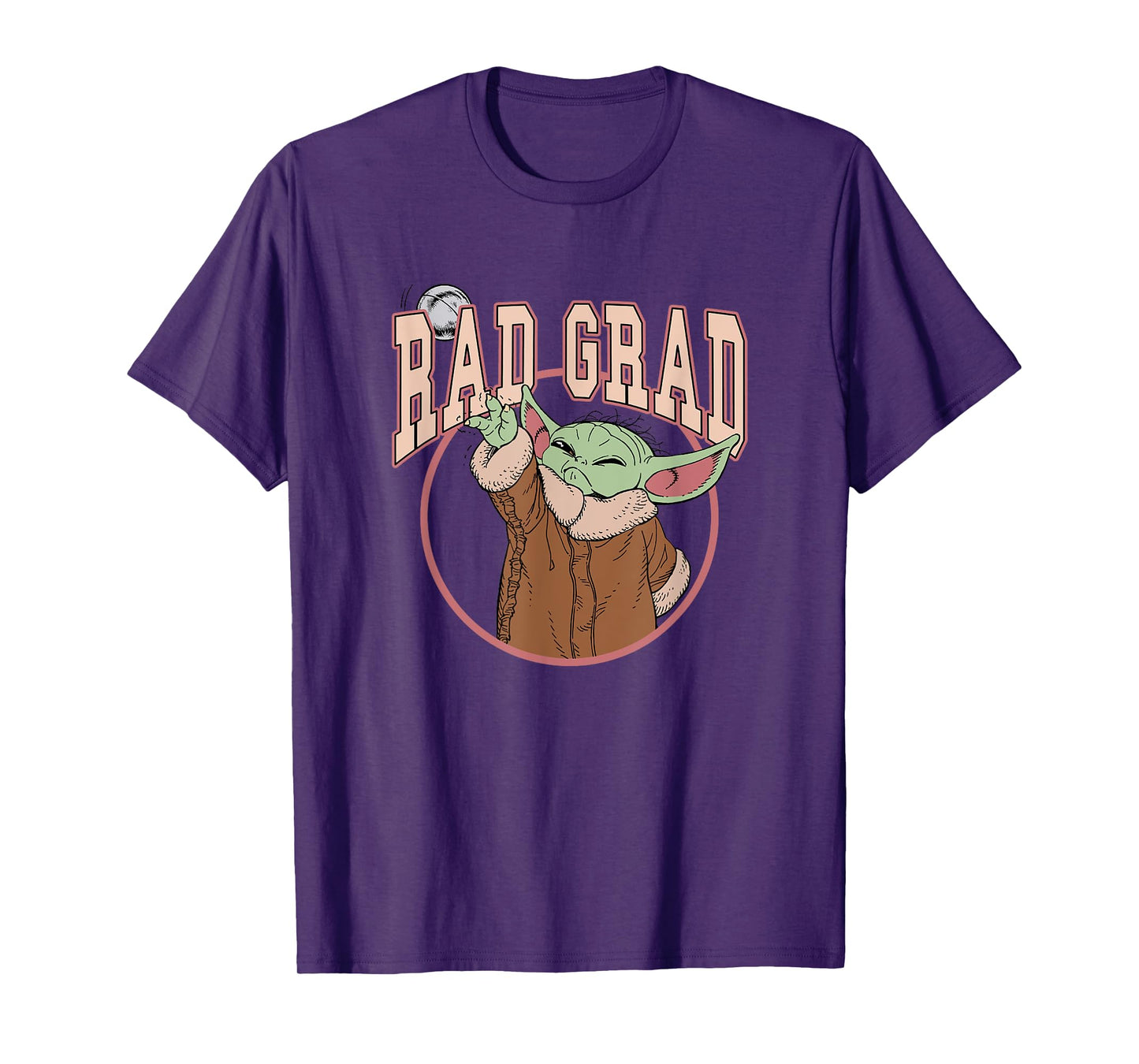Star Wars The Mandalorian Graduation Rad Grad Grogu T-Shirt