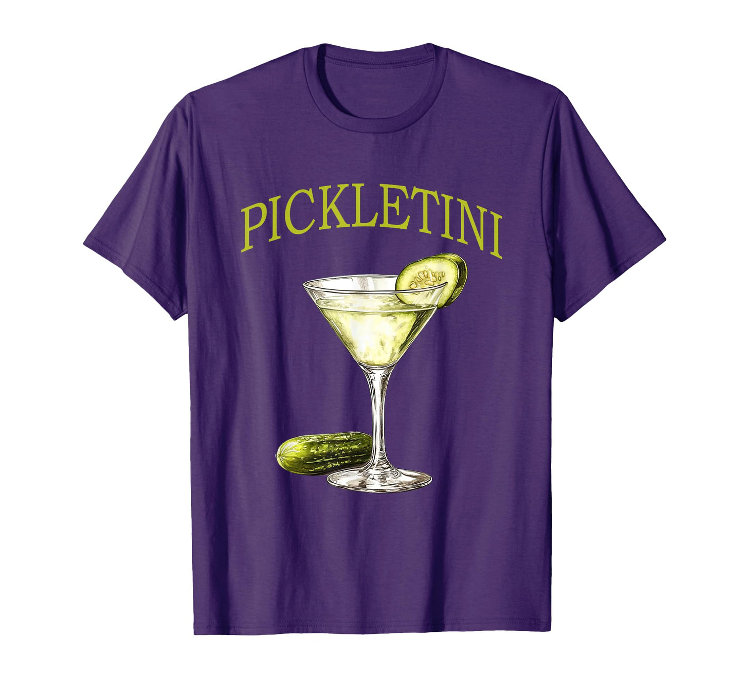 Pickletini Pickle Martini Lover Cocktail Drinking Pickletini T-Shirt