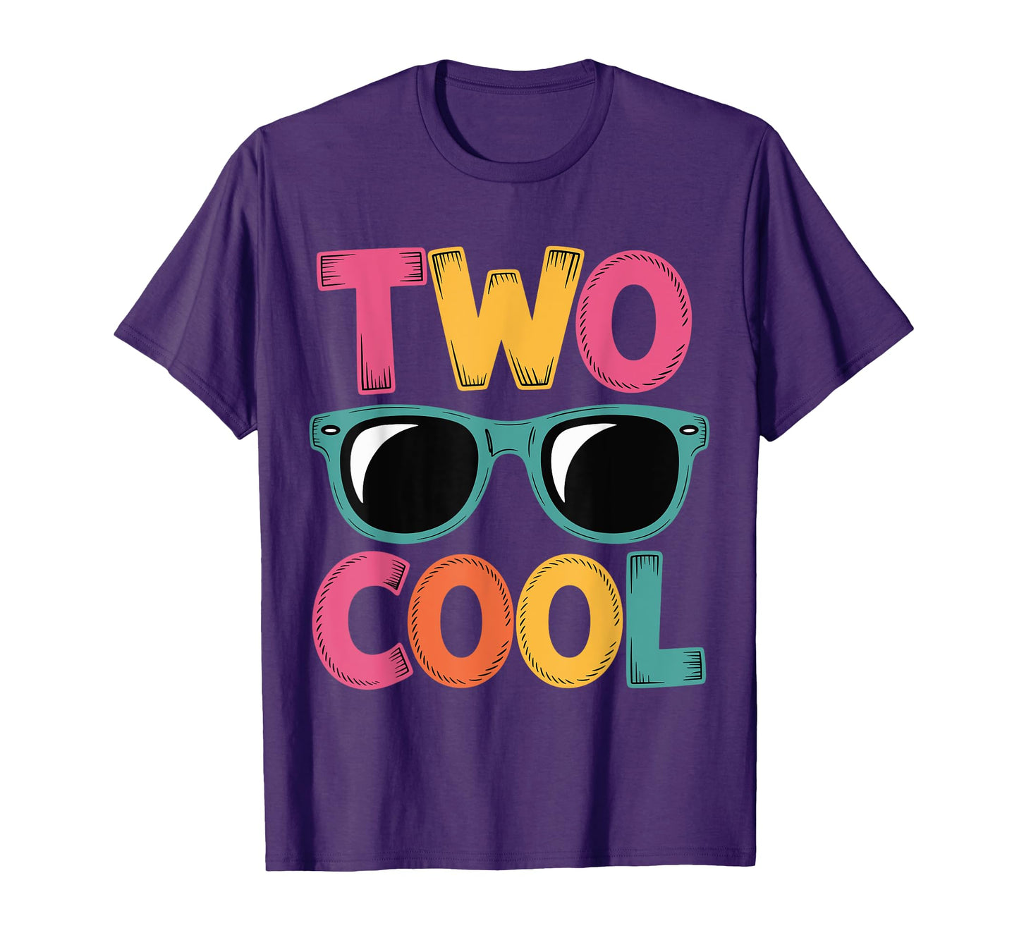 Two Cool 2 Years Old Birthday For Boy Birthday Party Boys T-Shirt
