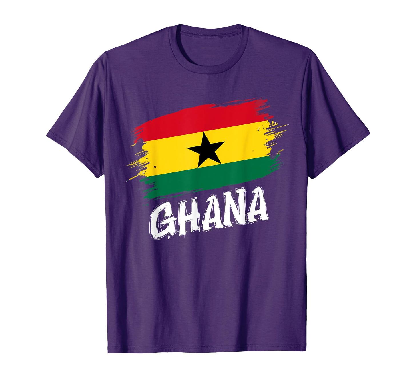 Patriotic Retro Ghanaian Flag Ghana T-Shirt