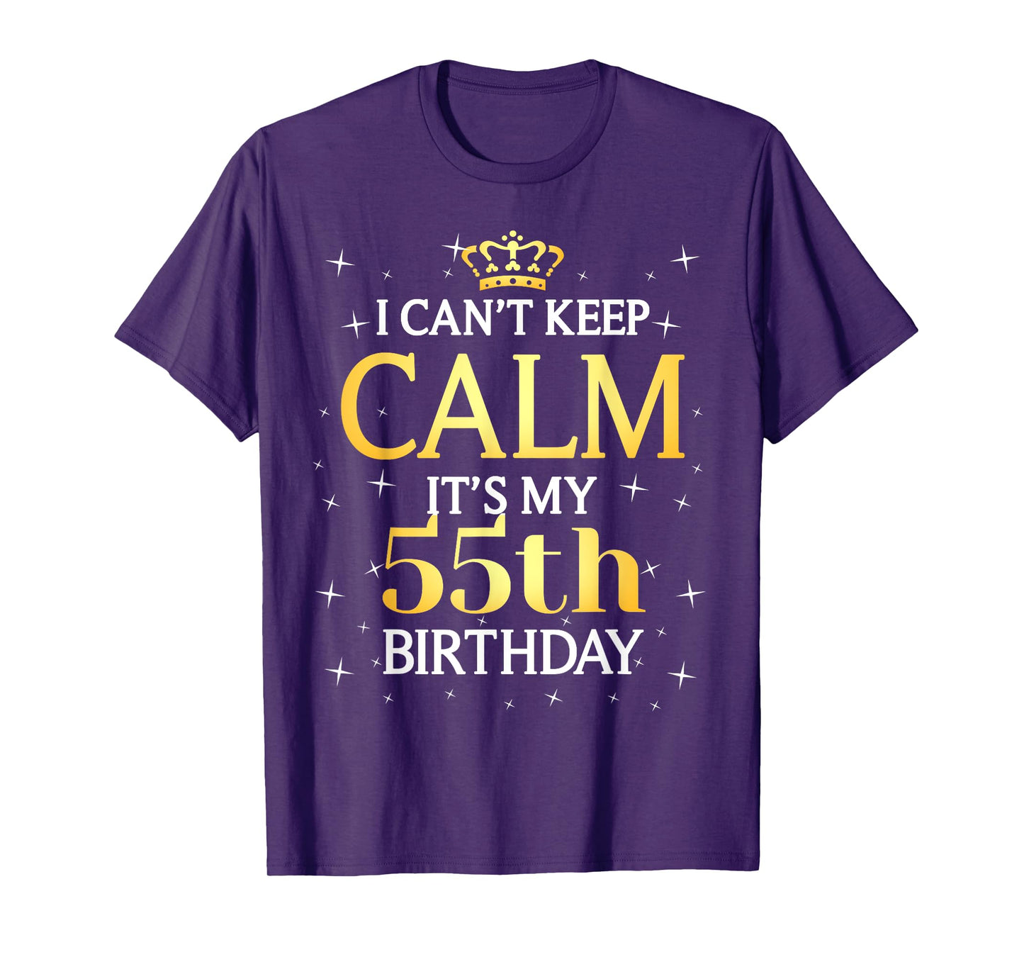 55 Year Old Men Women Birthday Gift It's My 55th Birthday T-Shirt