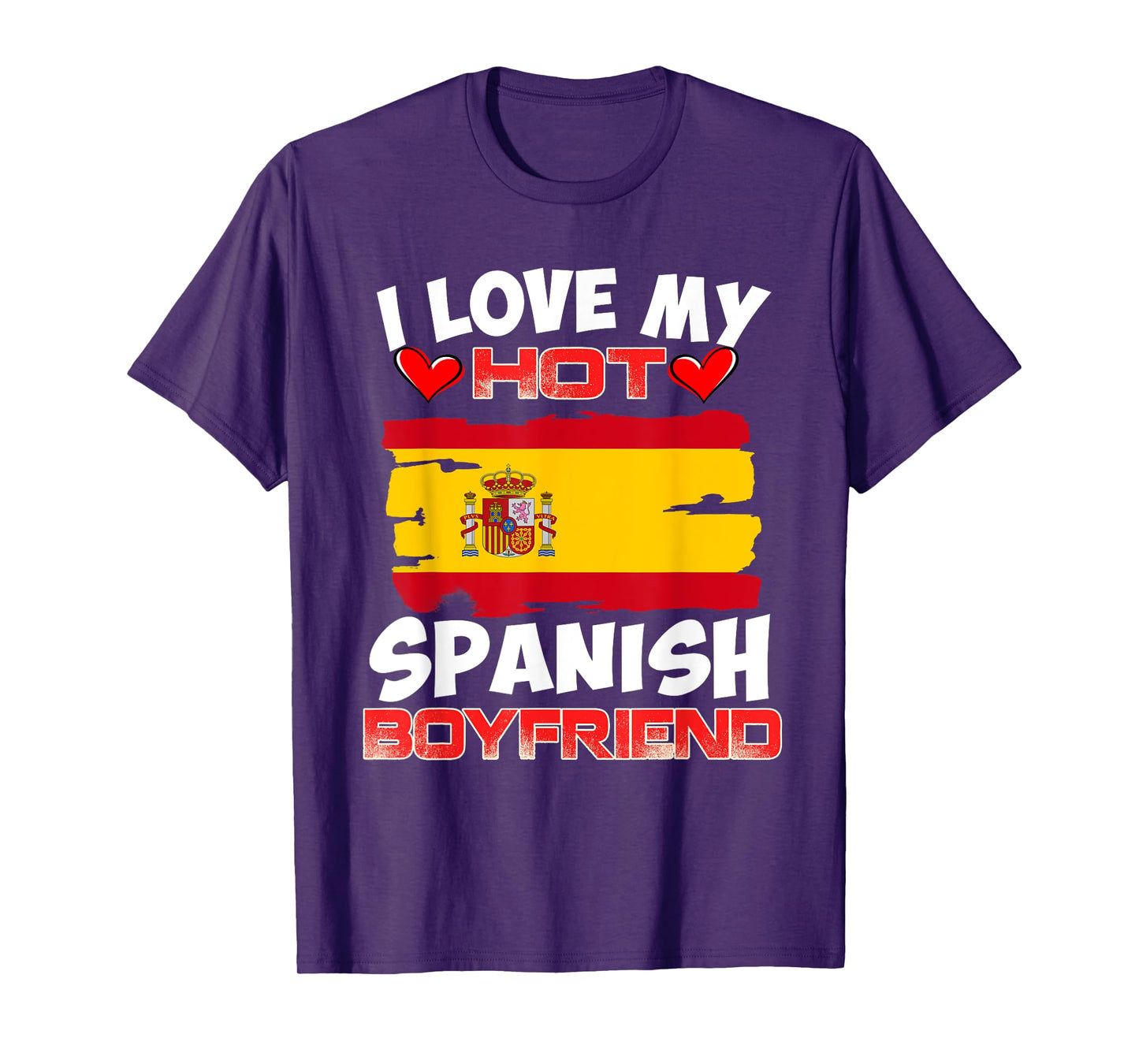 Spain I Love My Hot Spanish Boyfriend T-Shirt