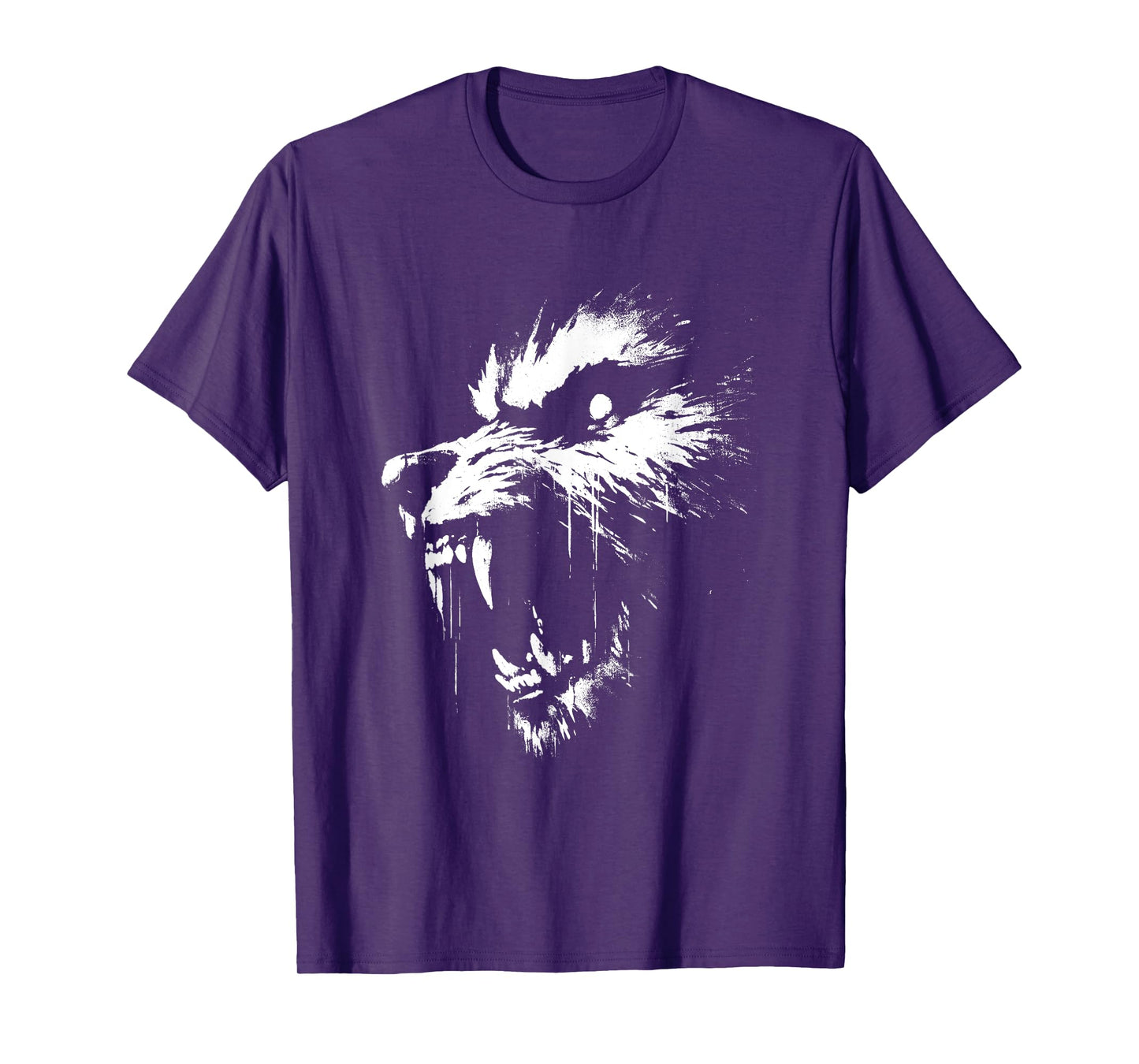 Werewolf - Vintage Spooky Werewolf Halloween Lover T-Shirt