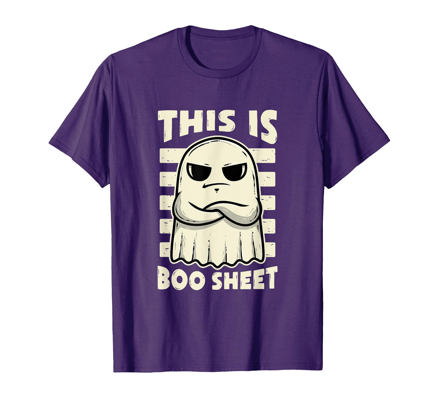 Funny Ghosts Pun This Is Boo Sheet T-Shirt