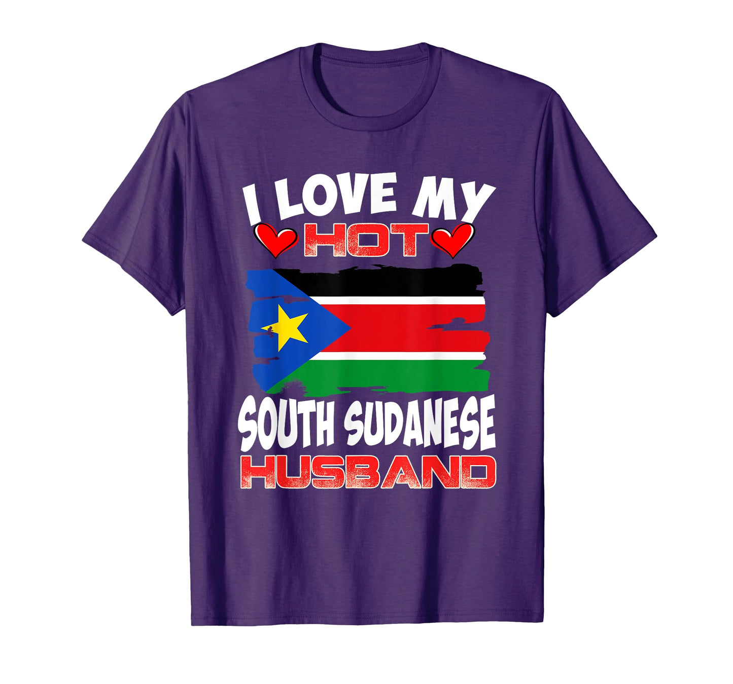 South Sudan I Love My Hot South Sudanese Husband T-Shirt
