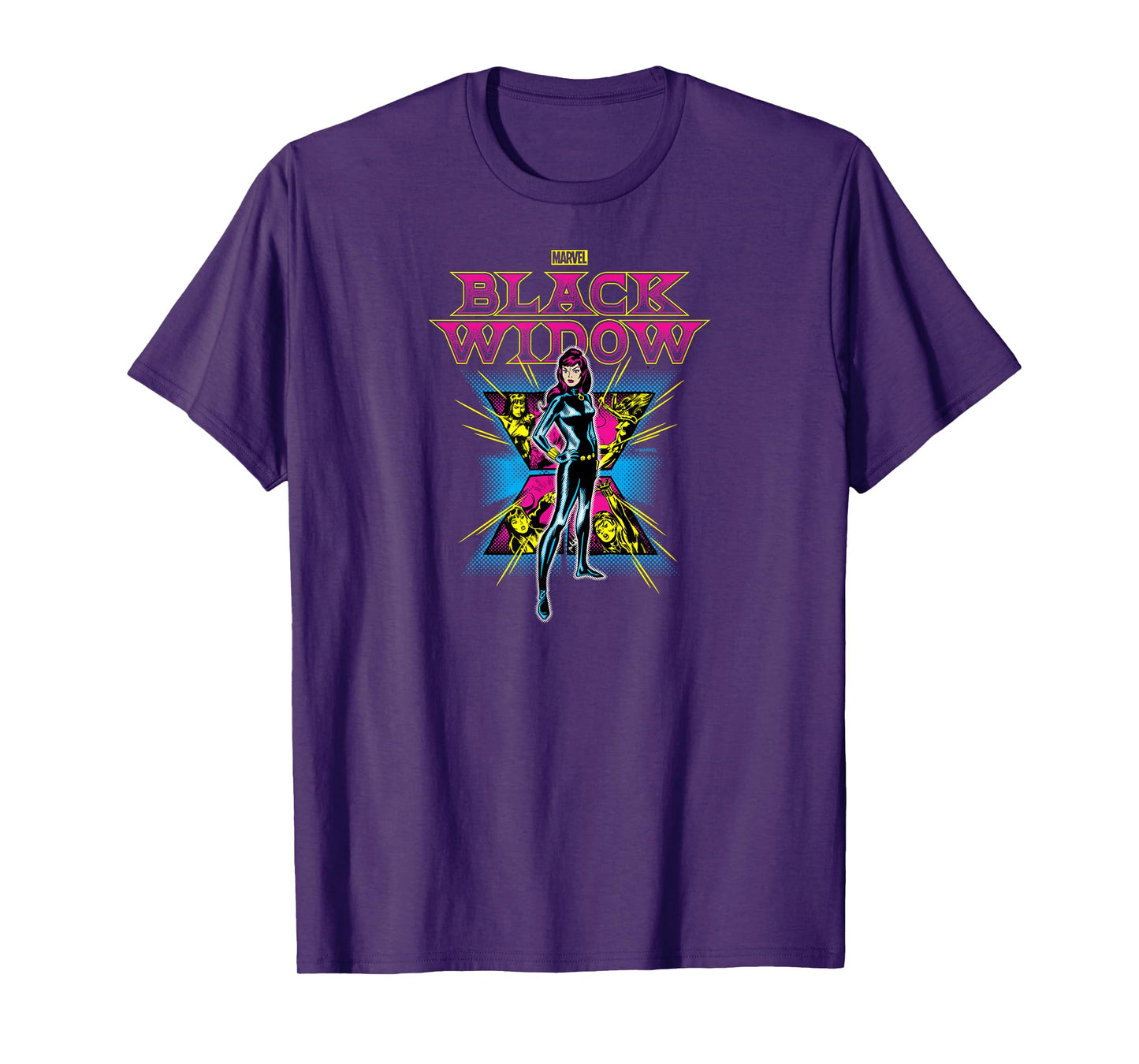 Black Widow - Black Light T-Shirt