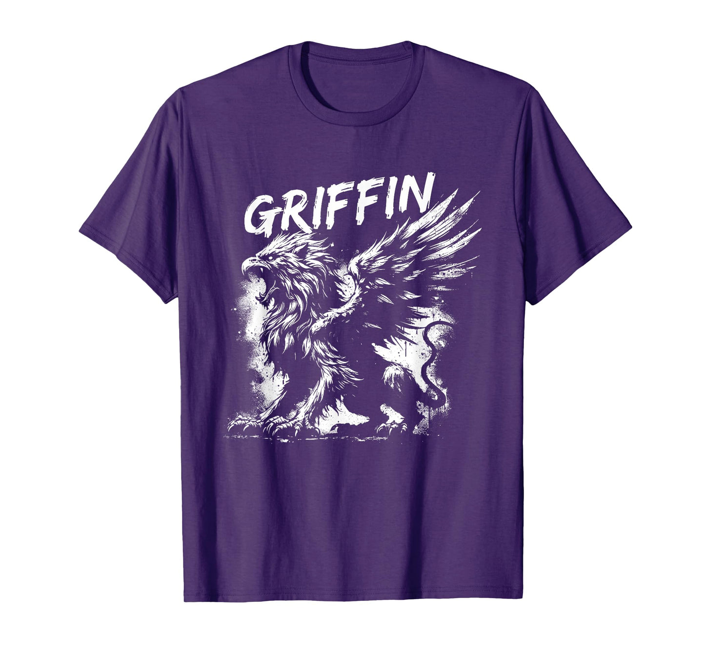Griffin - Vintage Mythical Creature Griffin Lover T-Shirt