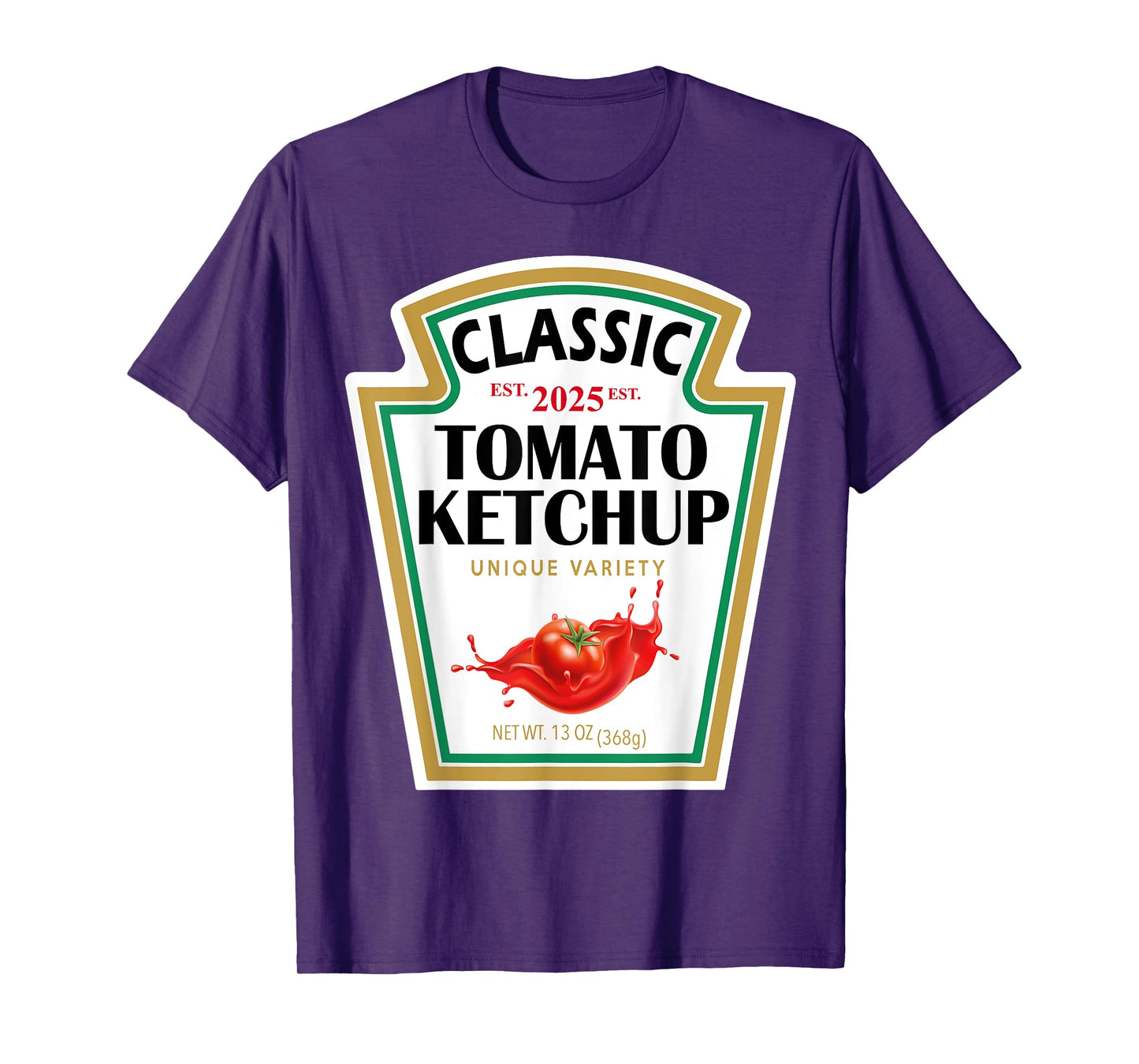 Red Ketchup DIY Halloween Costume Matching Group Ketchup T-Shirt