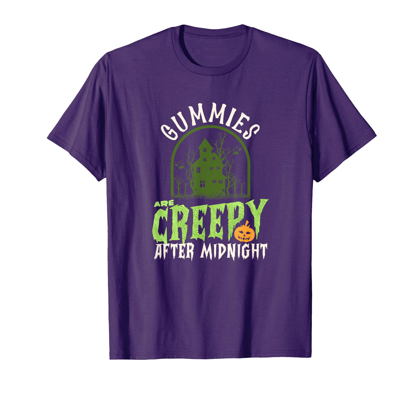 Gummies Are Creepy After Midnight Funny Halloween T-Shirt