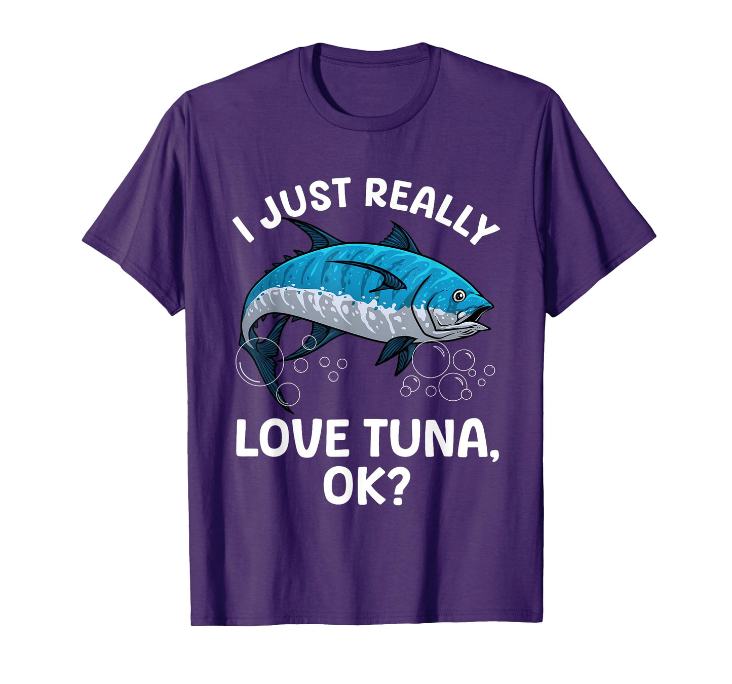 Cool Tuna Fishing Art For Men Women Deep Sea Tuna Fishing T-Shirt