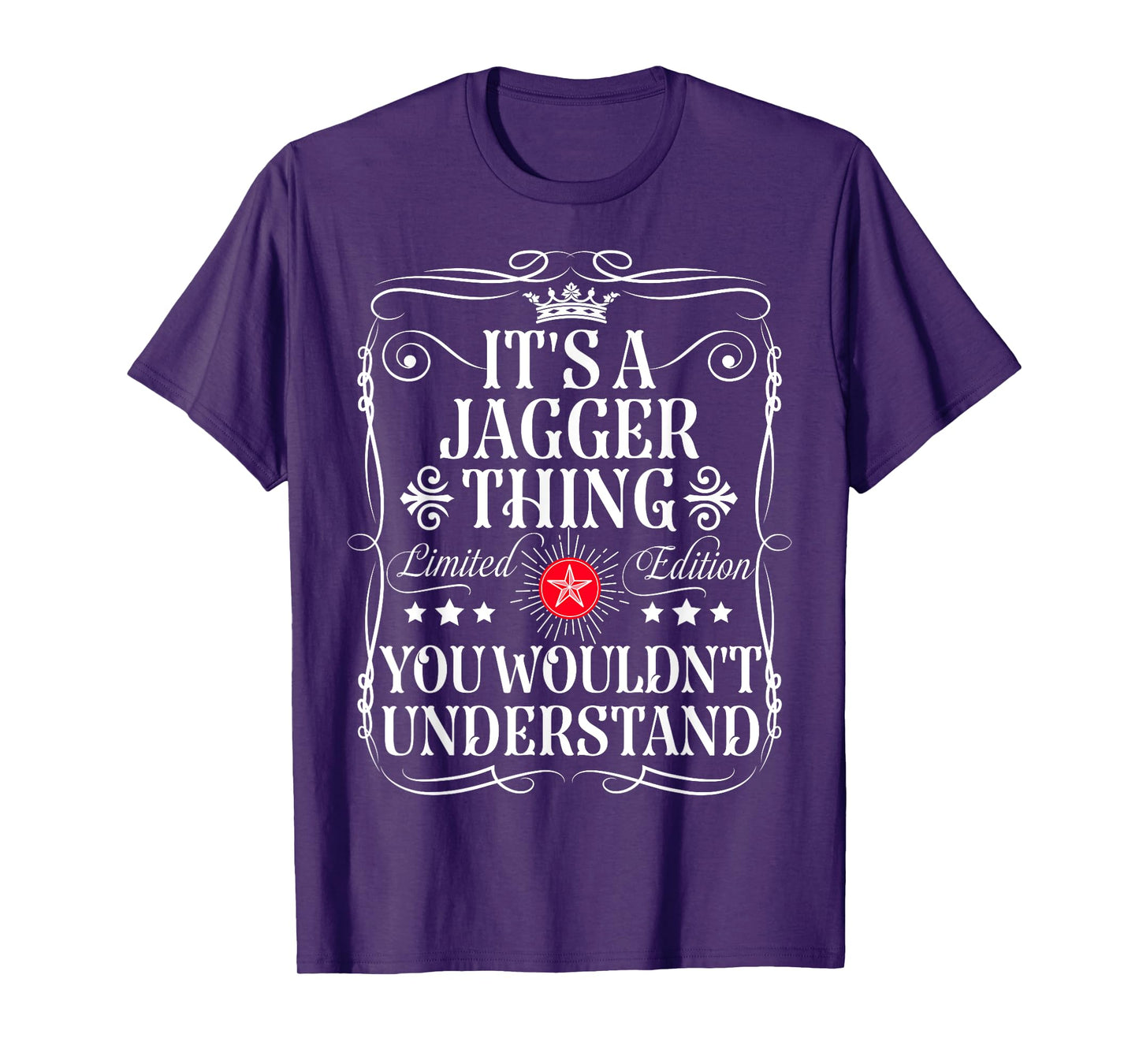 Jagger Name Its A Jagger Thing You Wouldn't Understand T-Shirt