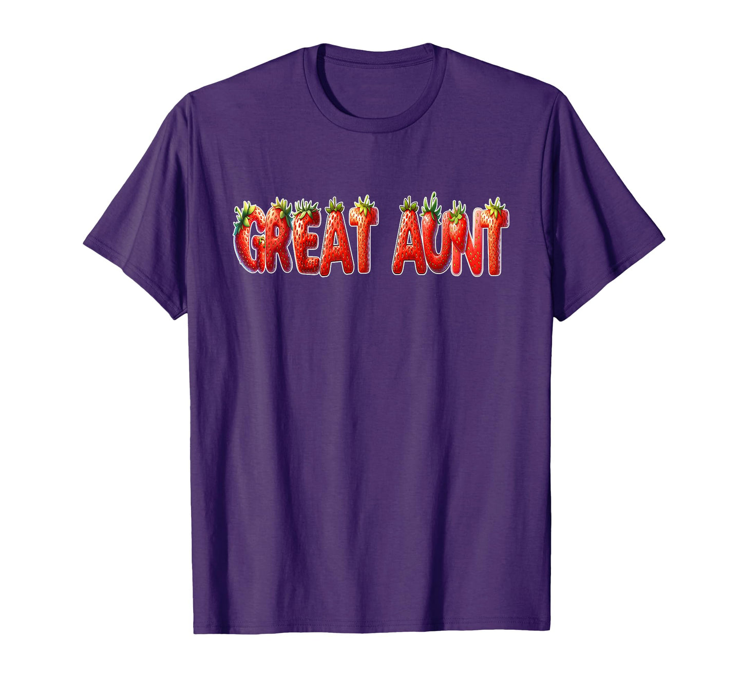 Strawberry Great Aunt Birthday Party T-Shirt